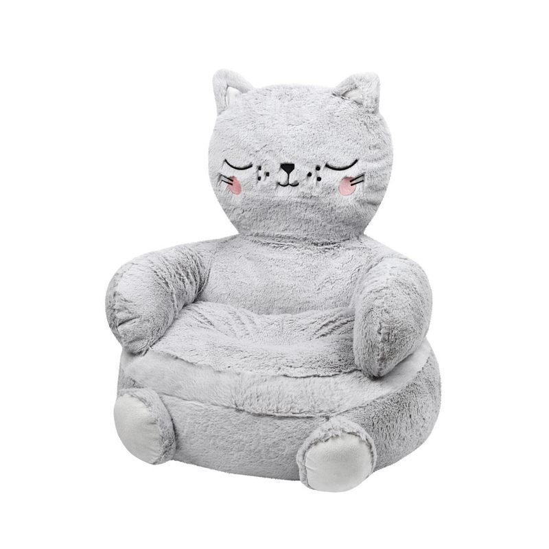 Web2o Pouf Armchair For Children In Of A Cat, 45cm