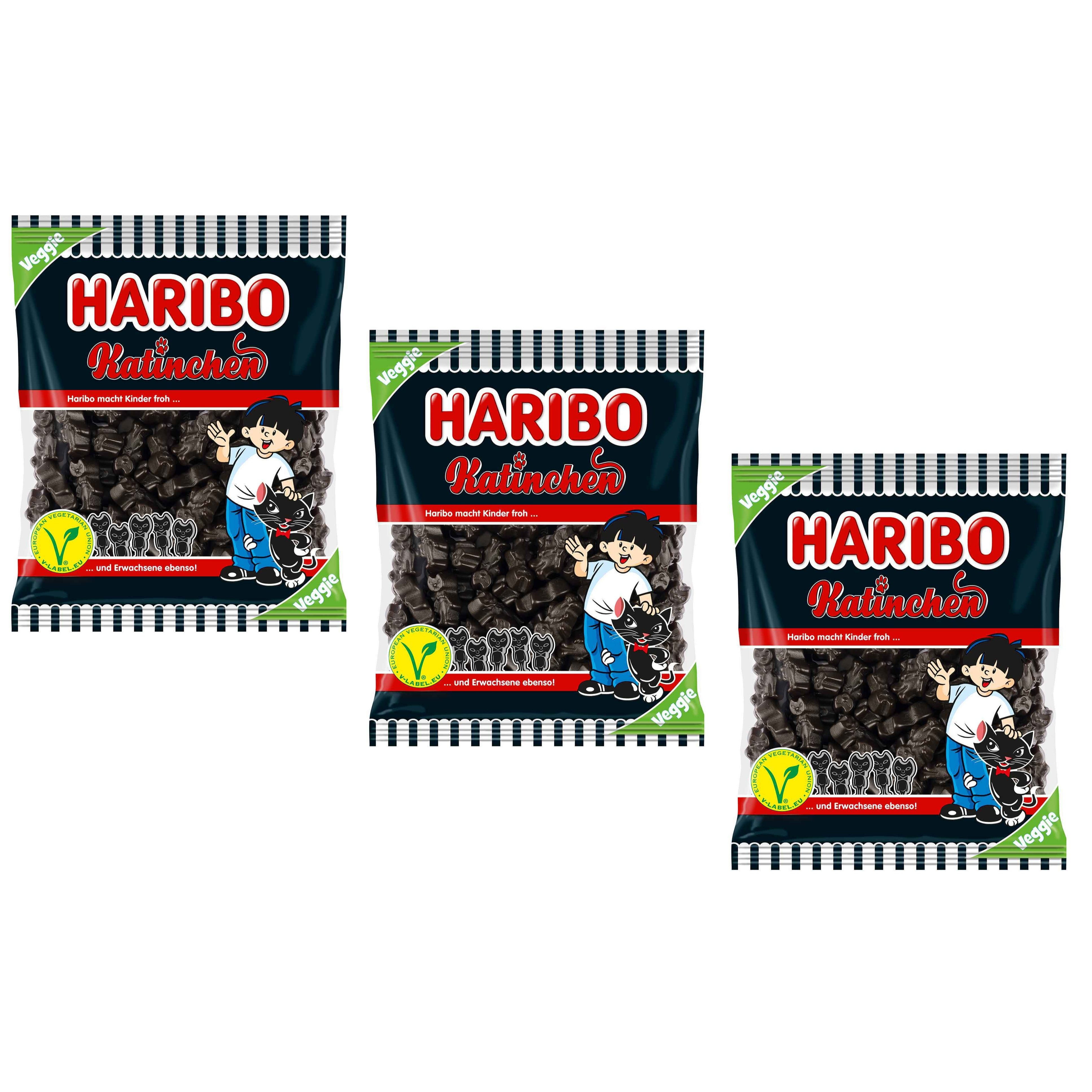 Haribo Katinchen Vegetarian 3 X 175g