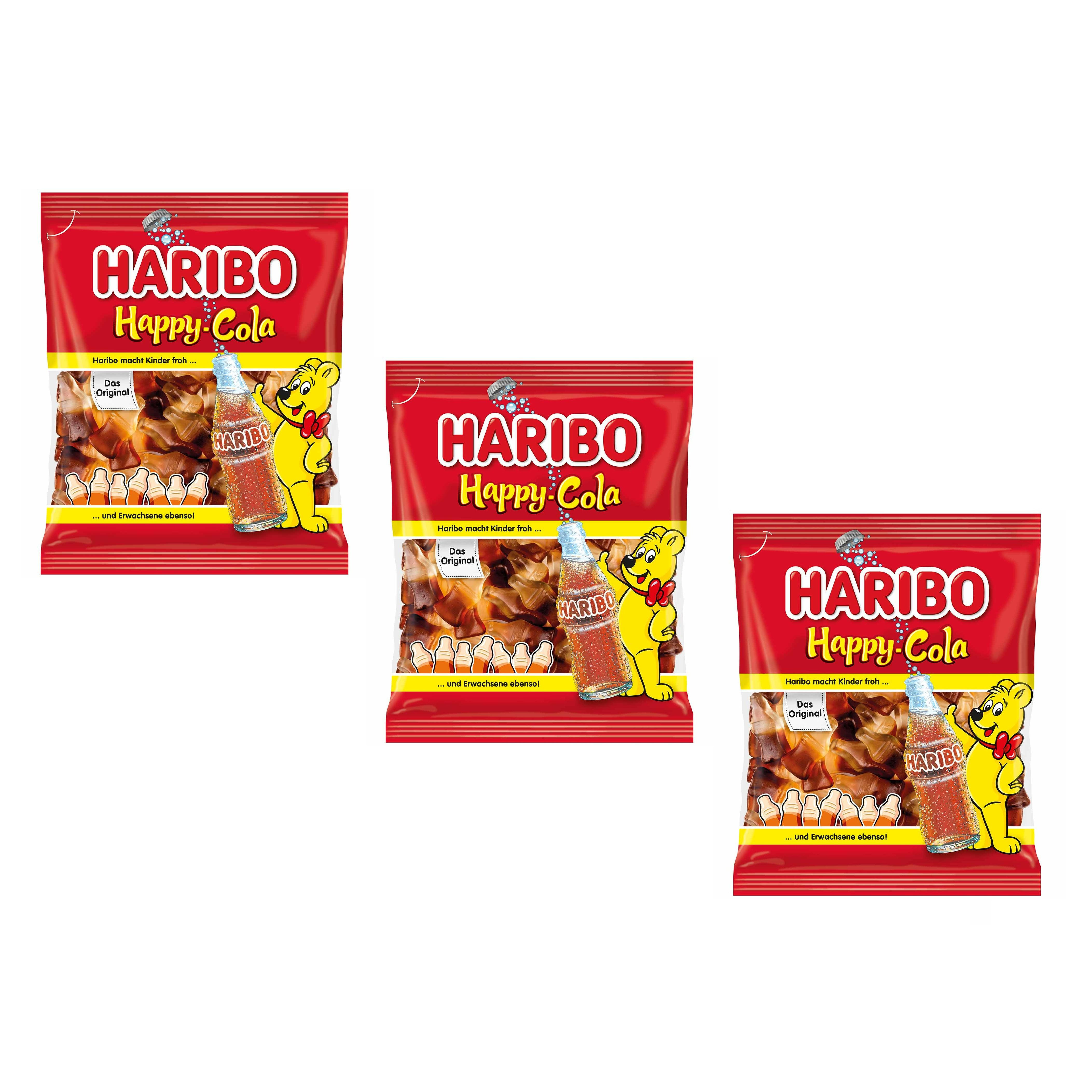 Haribo Happy Cola 3 X 175g
