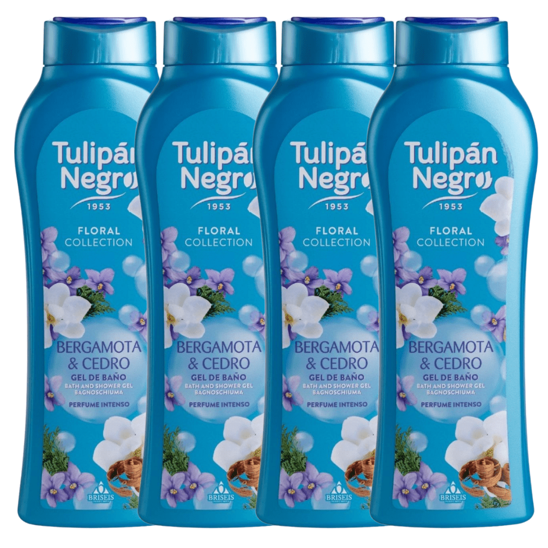 Image of Pack Of 4 Bath Gels 650 Ml | Fragrances. Hydration, , And Fragrances For Care. , The Best Products.