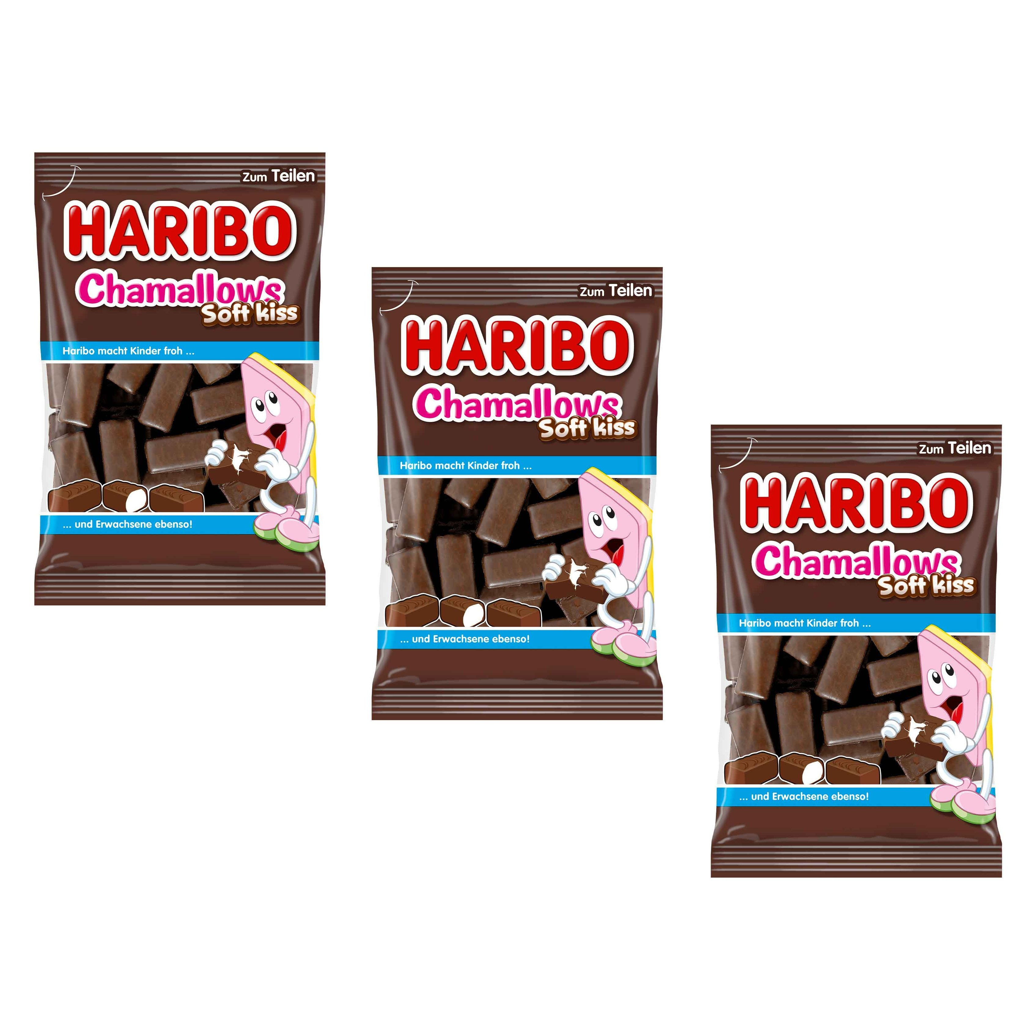 Haribo Chamallows Soft Kiss 3 X 200g