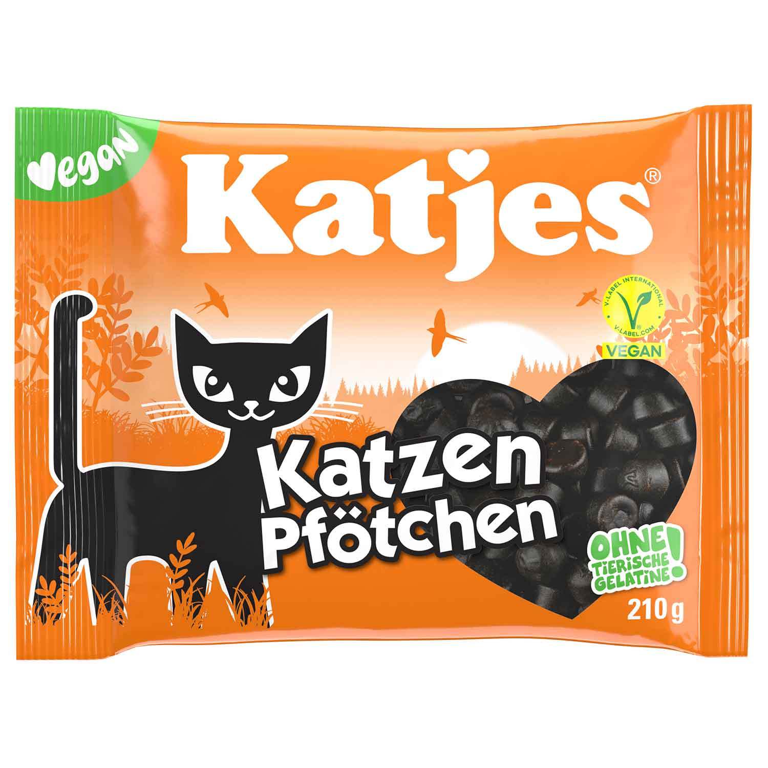 Katjes Cat Paw Treats, 3 X 210g