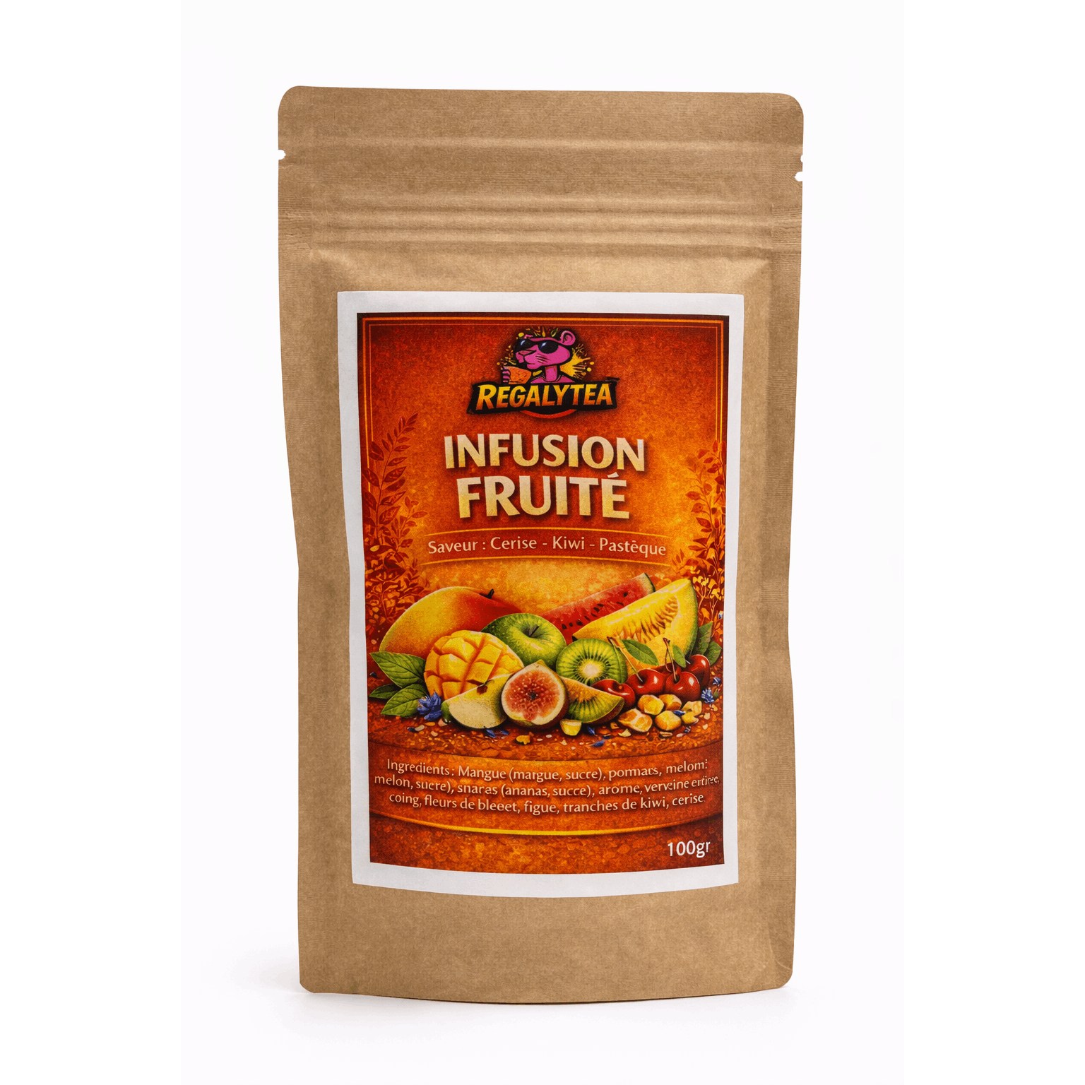 Fruity Infusion Regalytea – Cherry, Kiwi & Watermelon – 100g
