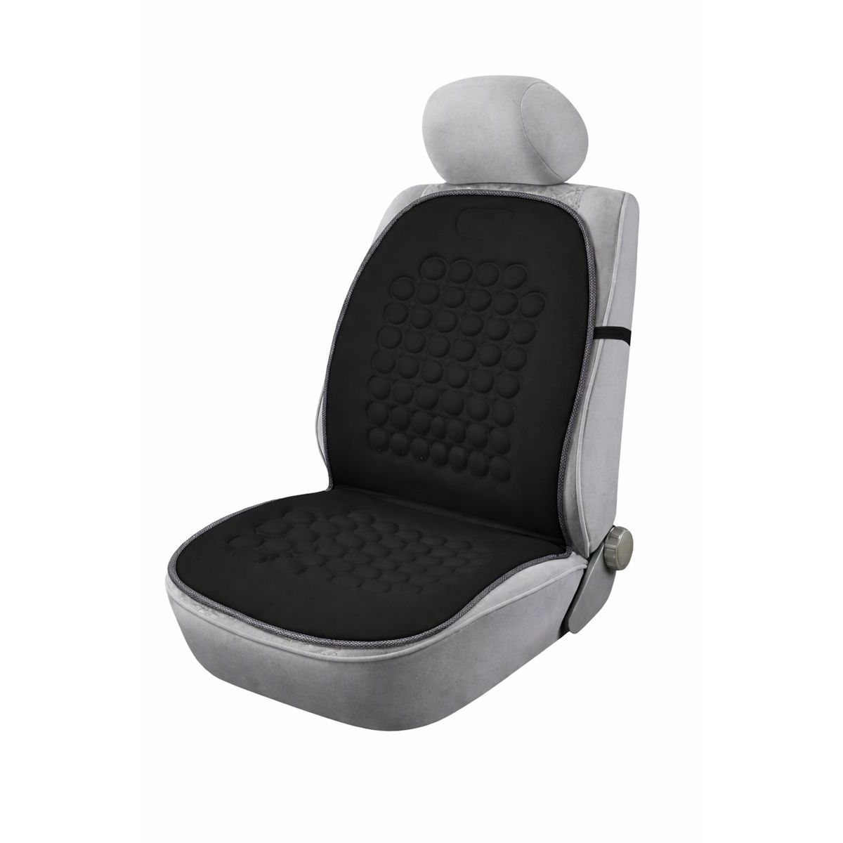TEMU Cojín de Asiento de Coche 1 Pieza – Transpirable de Panal, Diseño Antideslizante, Soporte Lumbar, Uso Todo el Año para Conductor.Con 6 imanes ,