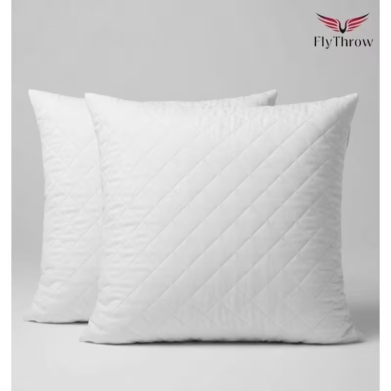 Kissen 80x80 cm 1er/2er Set – Premium Schlafkissen in Hotelqualität, 1400g Füllung, flauschig & gut gefüllt, Kopfkissen weich und stützend, abnehmbarer Bezug, waschbar, Ganzjahreskissen, atmungsaktiv,