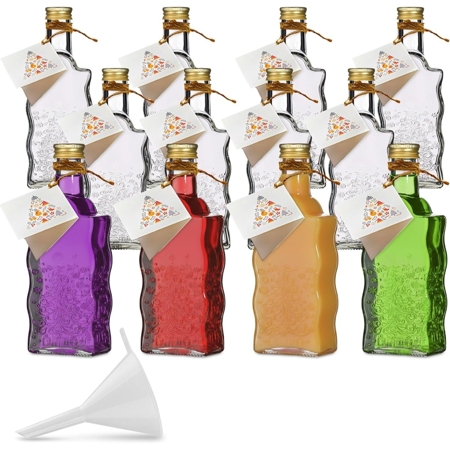 Image of 12 X 250 Ml Waritan Glass Bottles Liquor Bottles Bottles Christmas Bottles For Filling