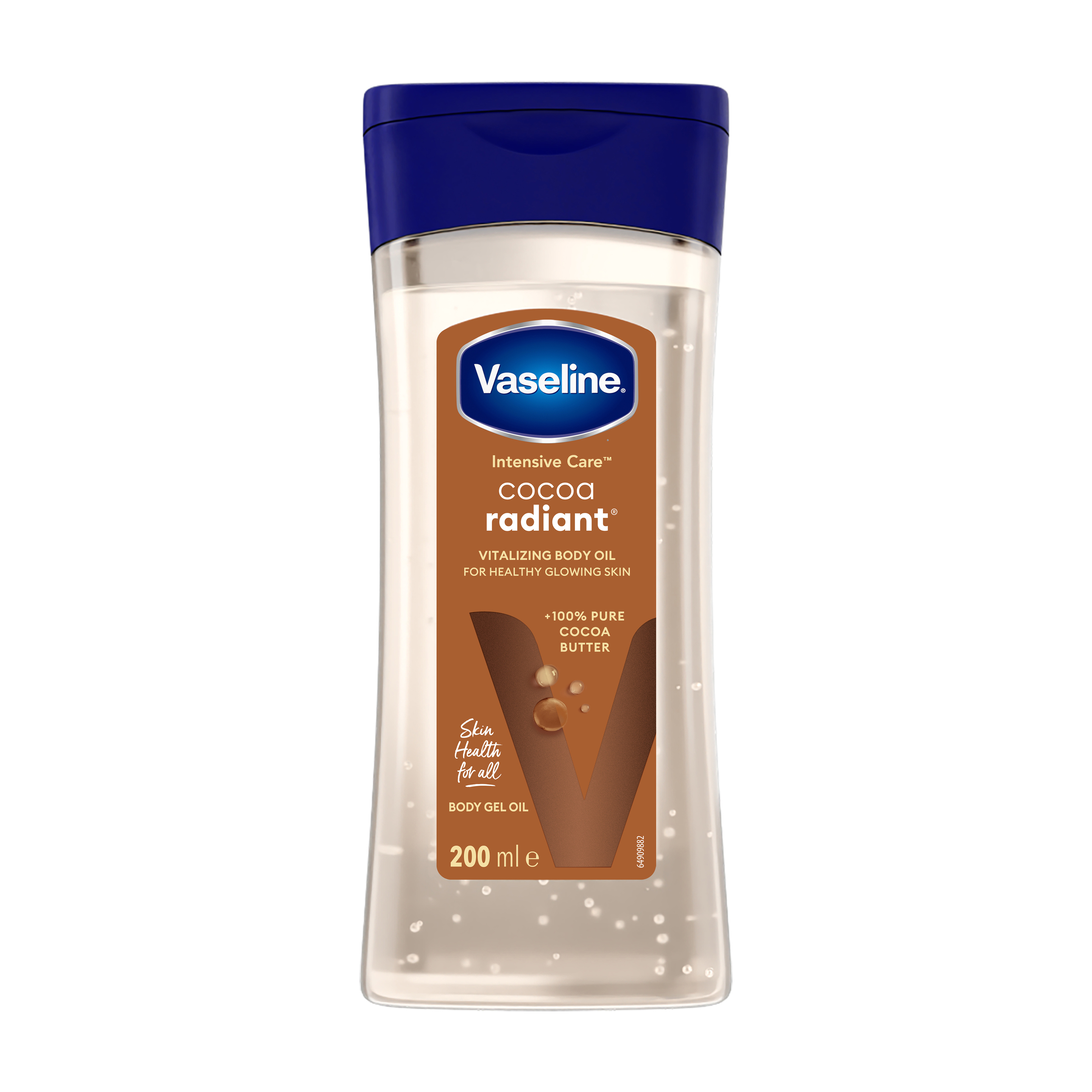 Vaseline Care For Skin, Body With Butter + Regenerating Oils.