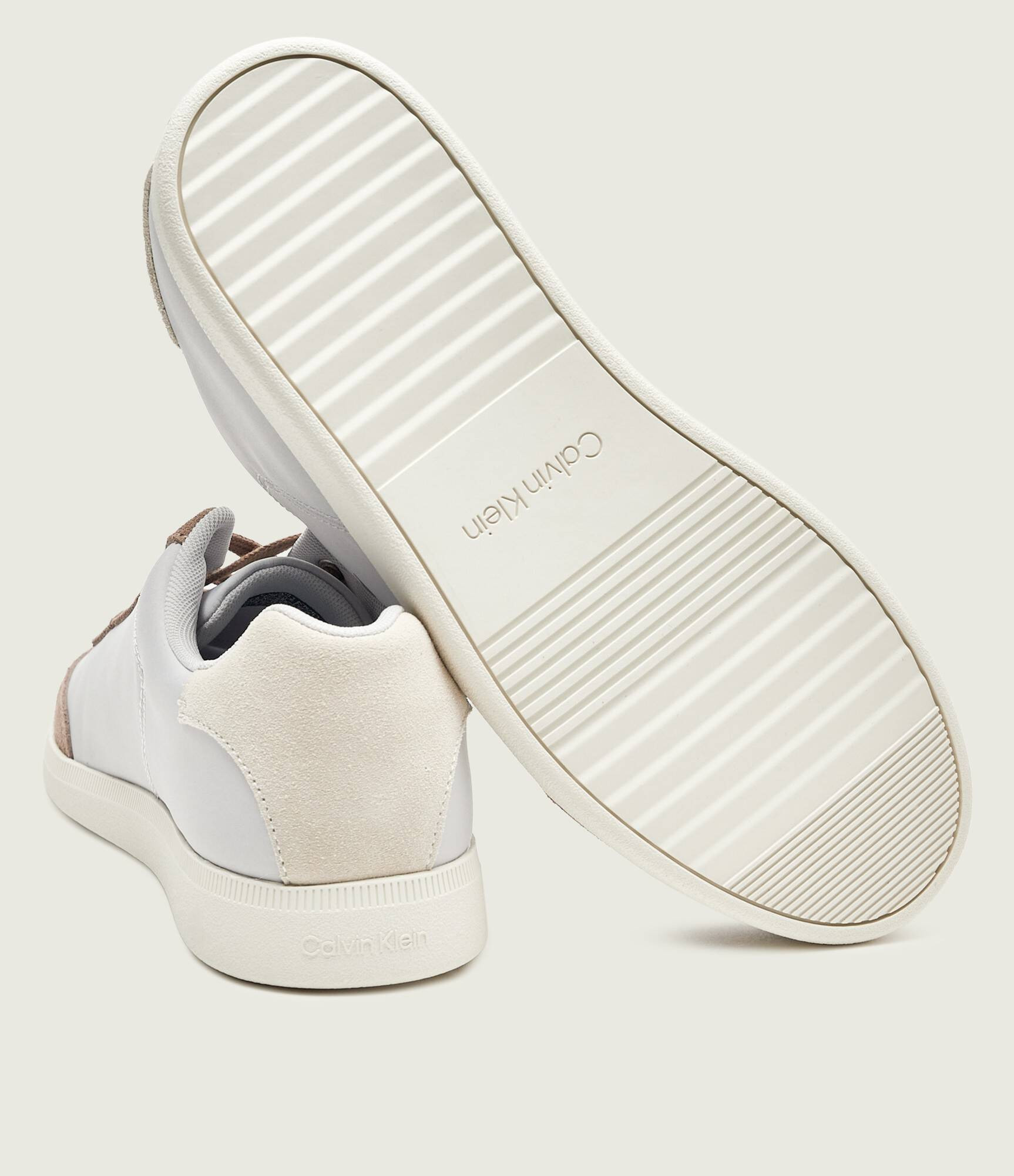 Calvin Klein Heren Witte Basket - Veters