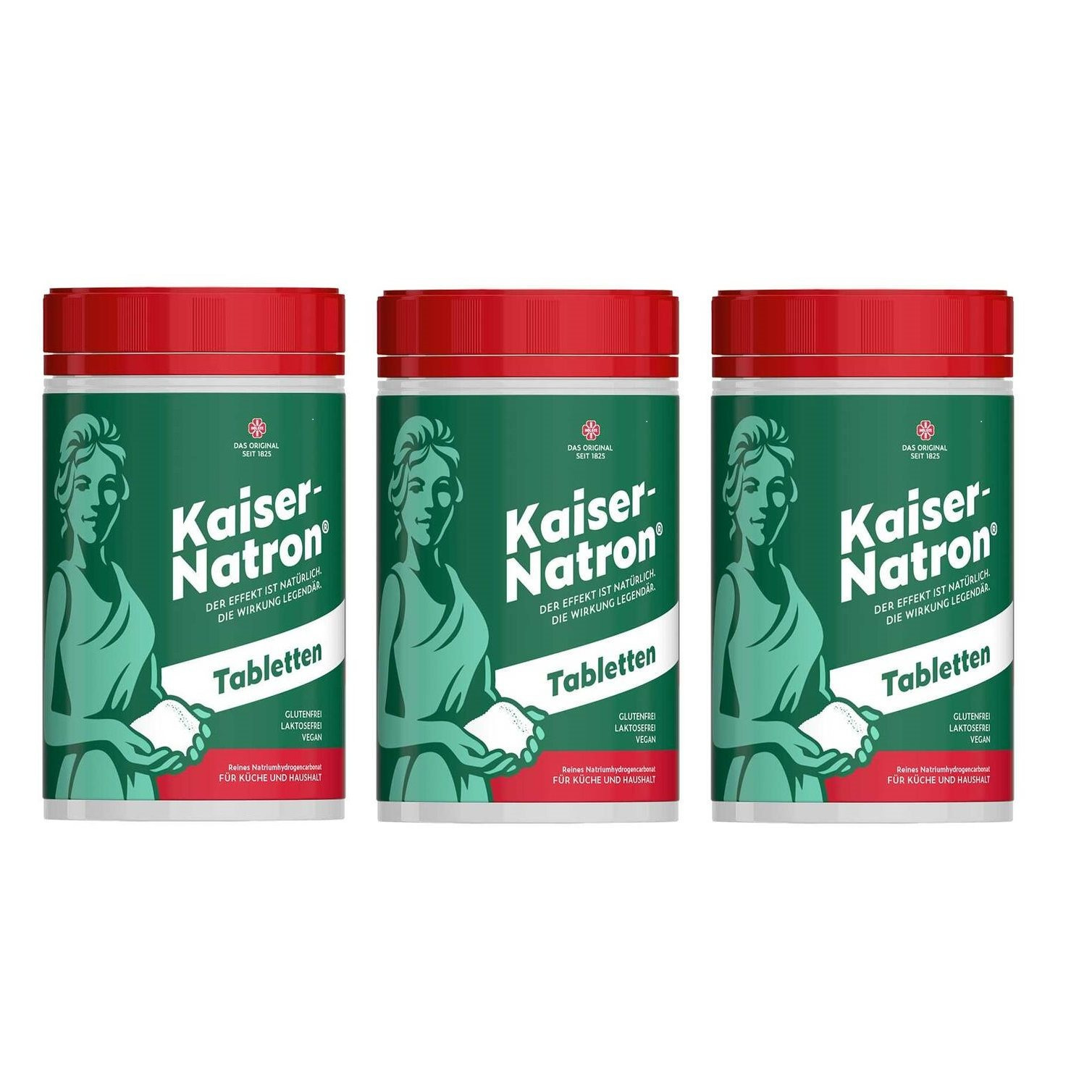 Kaiser Baking Soda Tablets - 3 X 100 Tablets