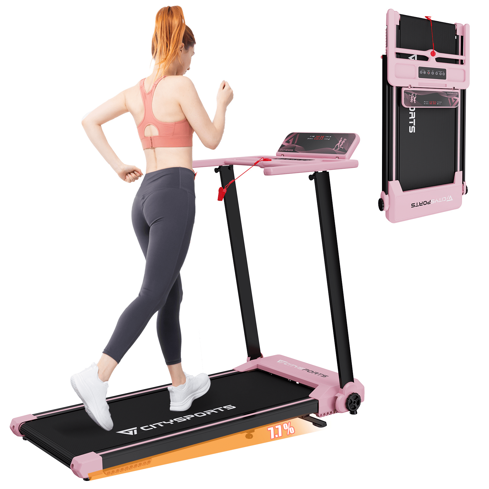 Ce tapis de course pliable avec inclinaison motorisée est à -35 % en ce moment chez Cdiscount