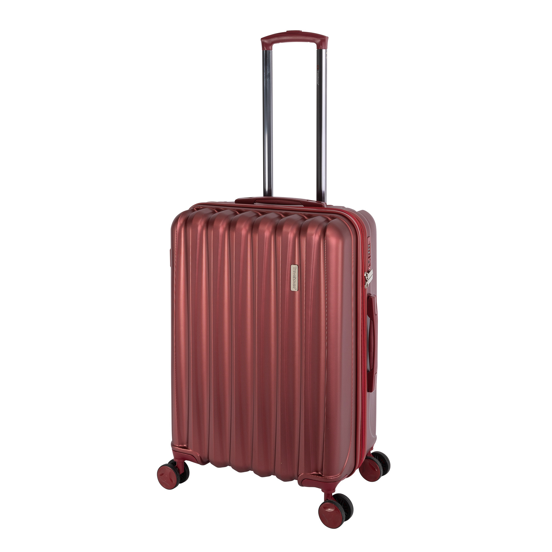 Travelhouse - Porto - Hardshell Suitcase Trolley Luggage Expandable, 4 Wheels, 66 Cm, 70 , Grey