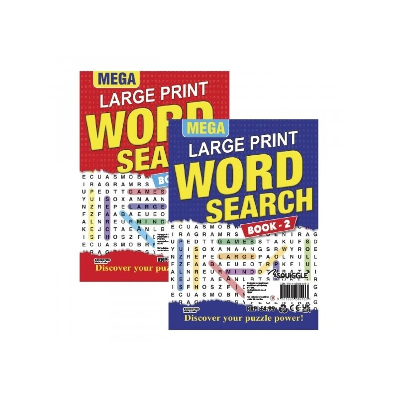 TEMU Martello P2174 Print A4 Puzzle Books - Set Of 2