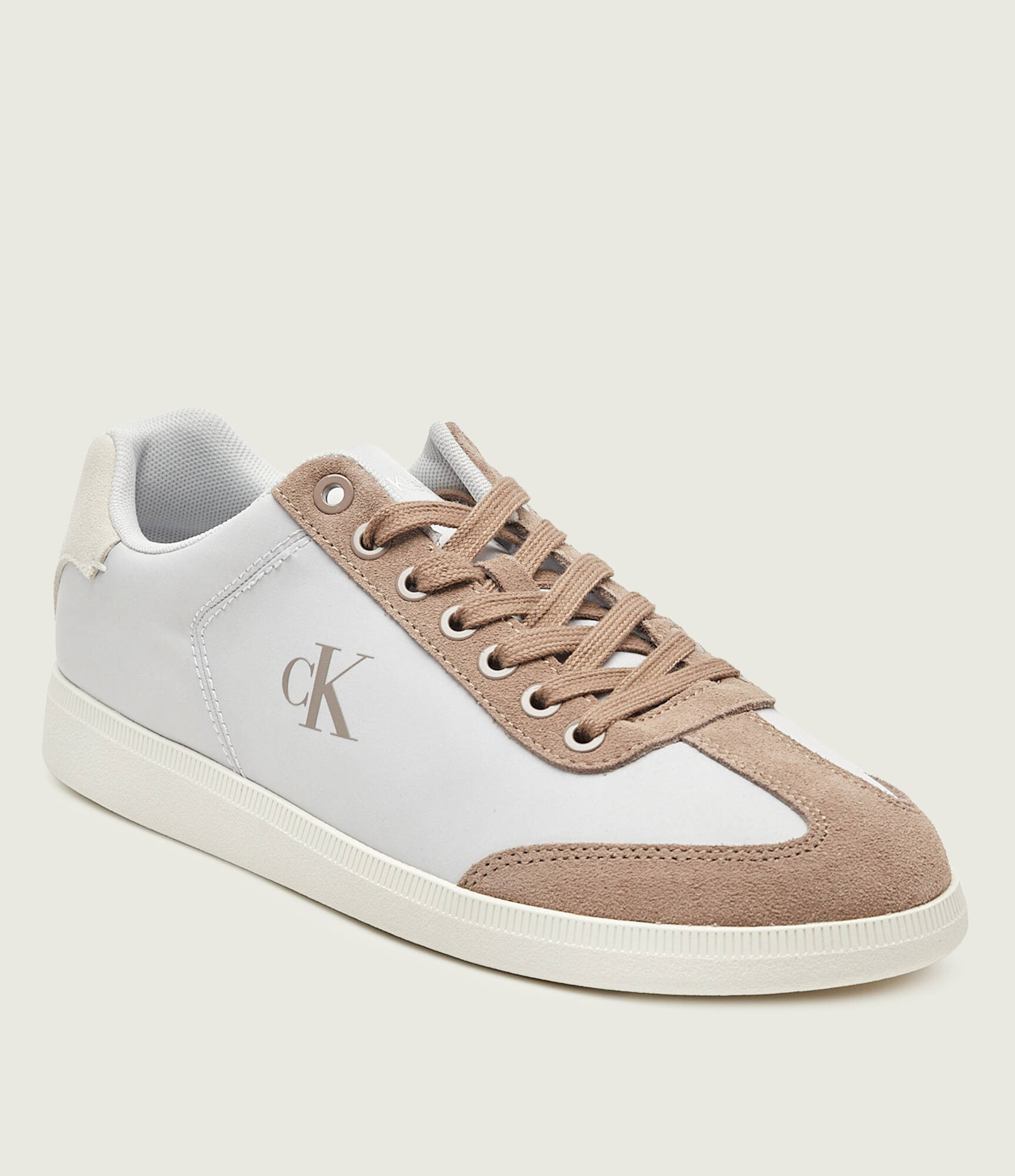 Calvin Klein Heren Witte Basket - Veters