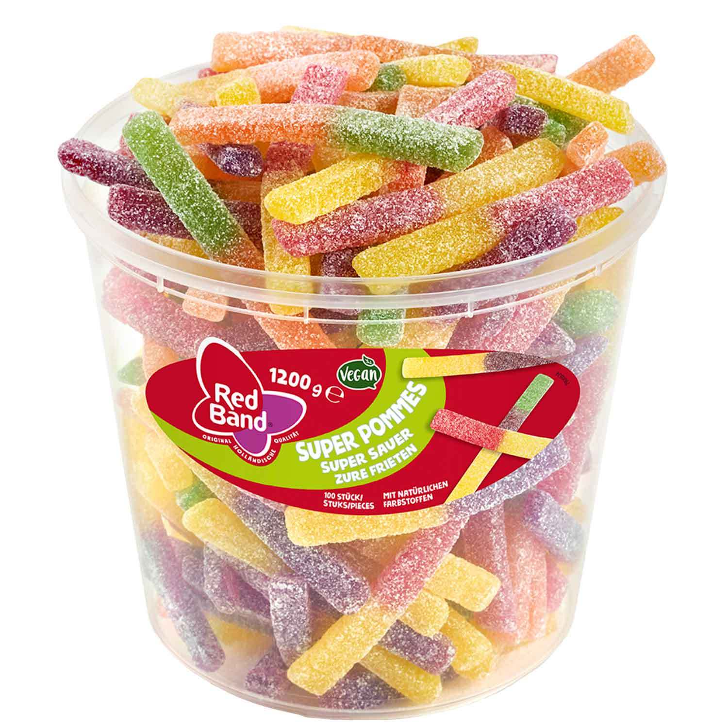 E-shop Red Band saure Pommes Dose Fruchtgummi 1200g
