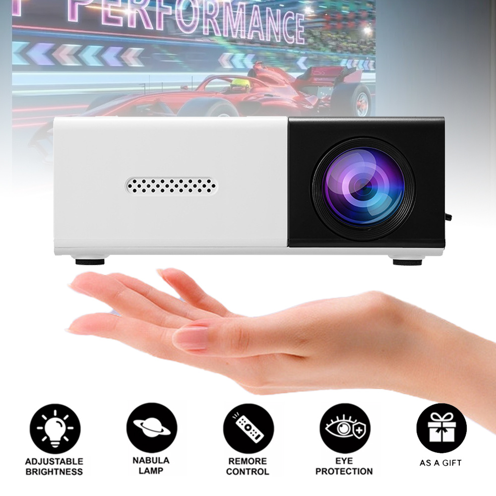 TEMU Projector Mini Portable Outdoor Movie Projectors, Led Pico Video Projector For Home Theater Film Projectors, Compatible With