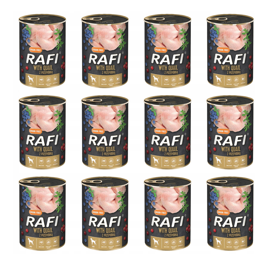 Noteci Rafi Karma Wet Food For Dogs With Pheasant 12 X 400g Pheasant