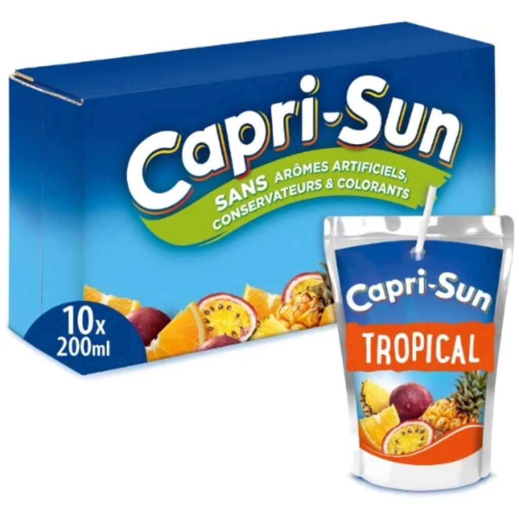 Caprisun Tropical - Pack Of 10x20cl