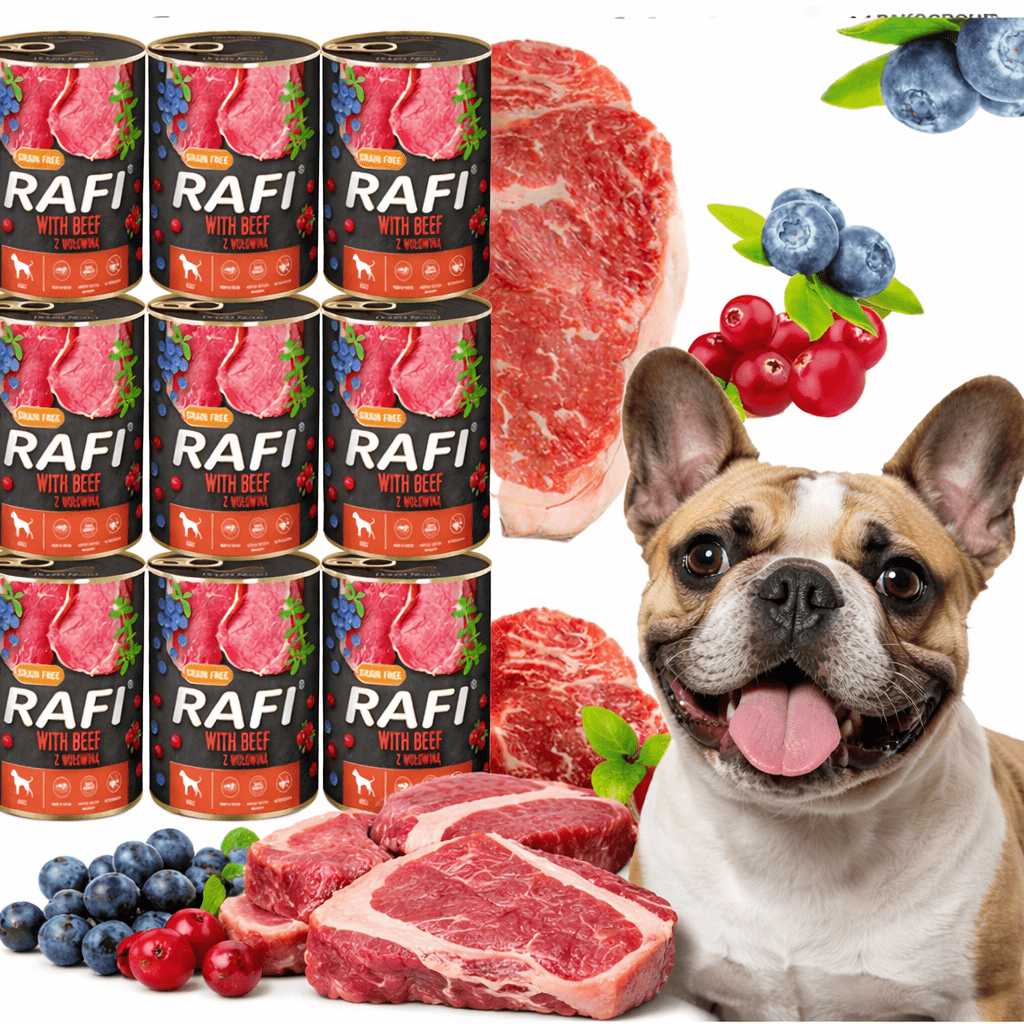 Wet Food For Dogs Valley Note Rafi Adult Without Preservatives Wolf' 12x400g