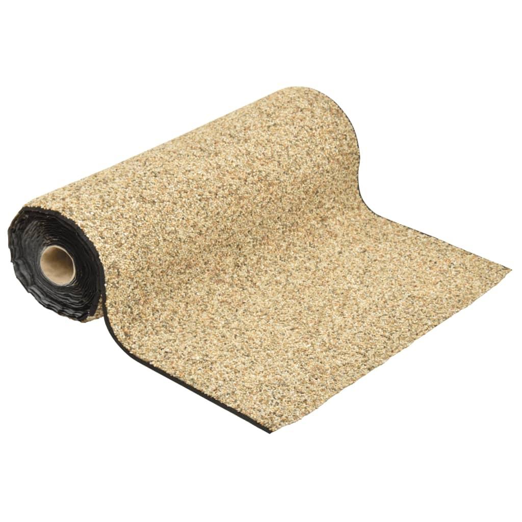 Image of Vidaxl Stone Film, Stone Film For Pond, Pond Edge, Stream Bank, Pond Liner, Gravel Film, Pond Accessories, Natural Design, Natural Sand, 100x100cm