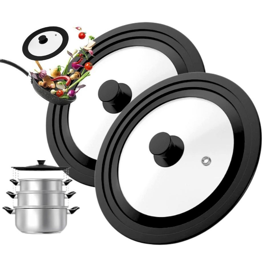 2 X Universal Lid For Pot