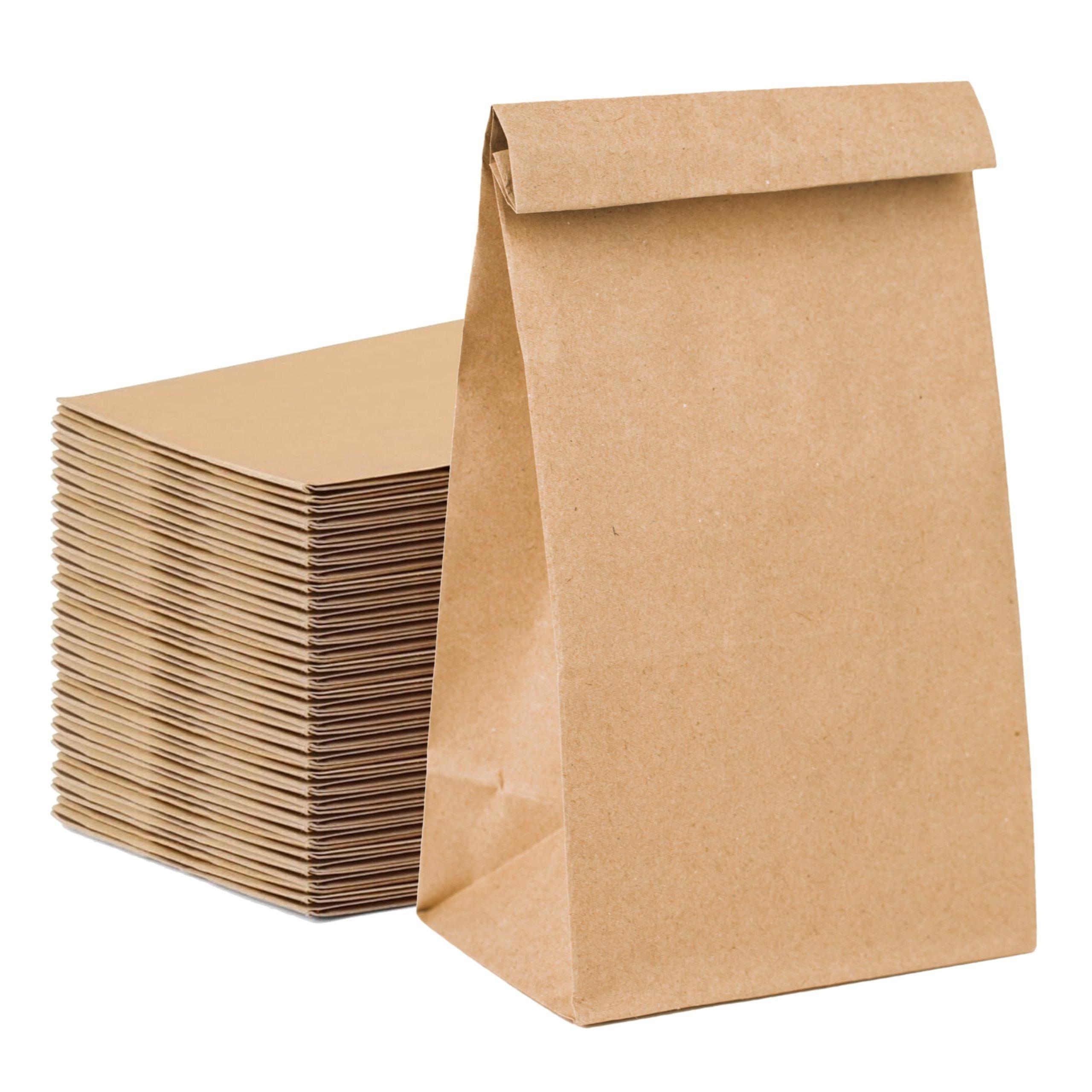 E-shop TK 50x Stück Beutel 21 x - braune Kraftpapiertüten Geschenktüten Kraftpapierbeutel als DIY Adventskalender - Ostern & Weihnachten - machen