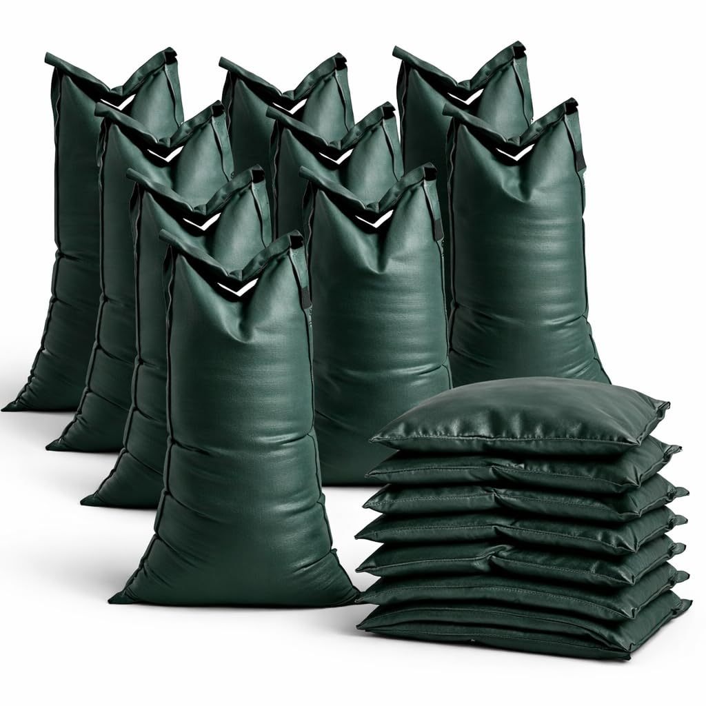 E-shop TK 10x Sandsäcke je 40x60 cm mit Schnürband zum Wasserschutz bei Hochwasser ungefüllt - Hochwasserschutz - Sack & Gewebesack