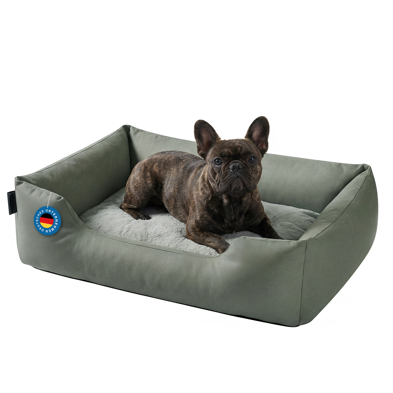 Image of Dog Bed For Dogs And Cats, Beds & Sofas And Mats For Medium & Large Dogs, Thick Dog Crate - Pet Beds Scratch-resistant Dog Cushion, Washable Dog Basket, Ergonomic Dog Sofa With Removable Cover