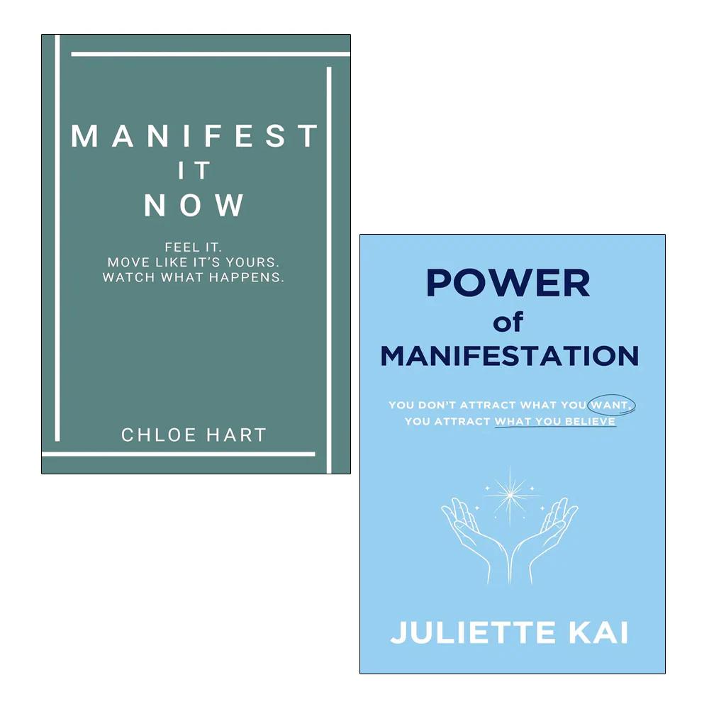 Manifest It Now, Power Of Manifestation 2 Books Collection Set: retailer-supplied image