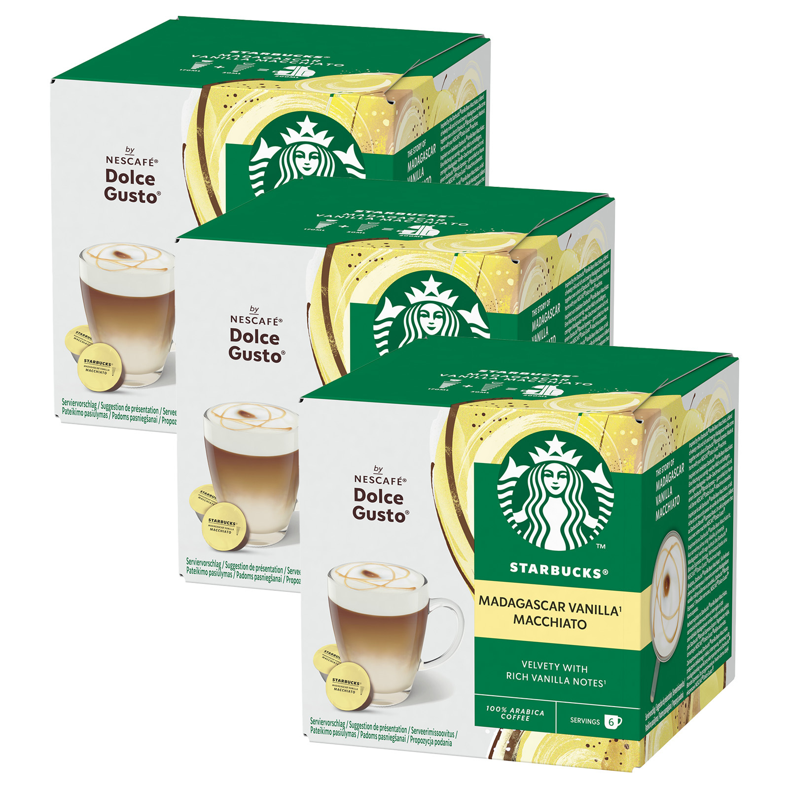 Madagascar Vanilla Macchiato For Nescafé Dolce Gusto