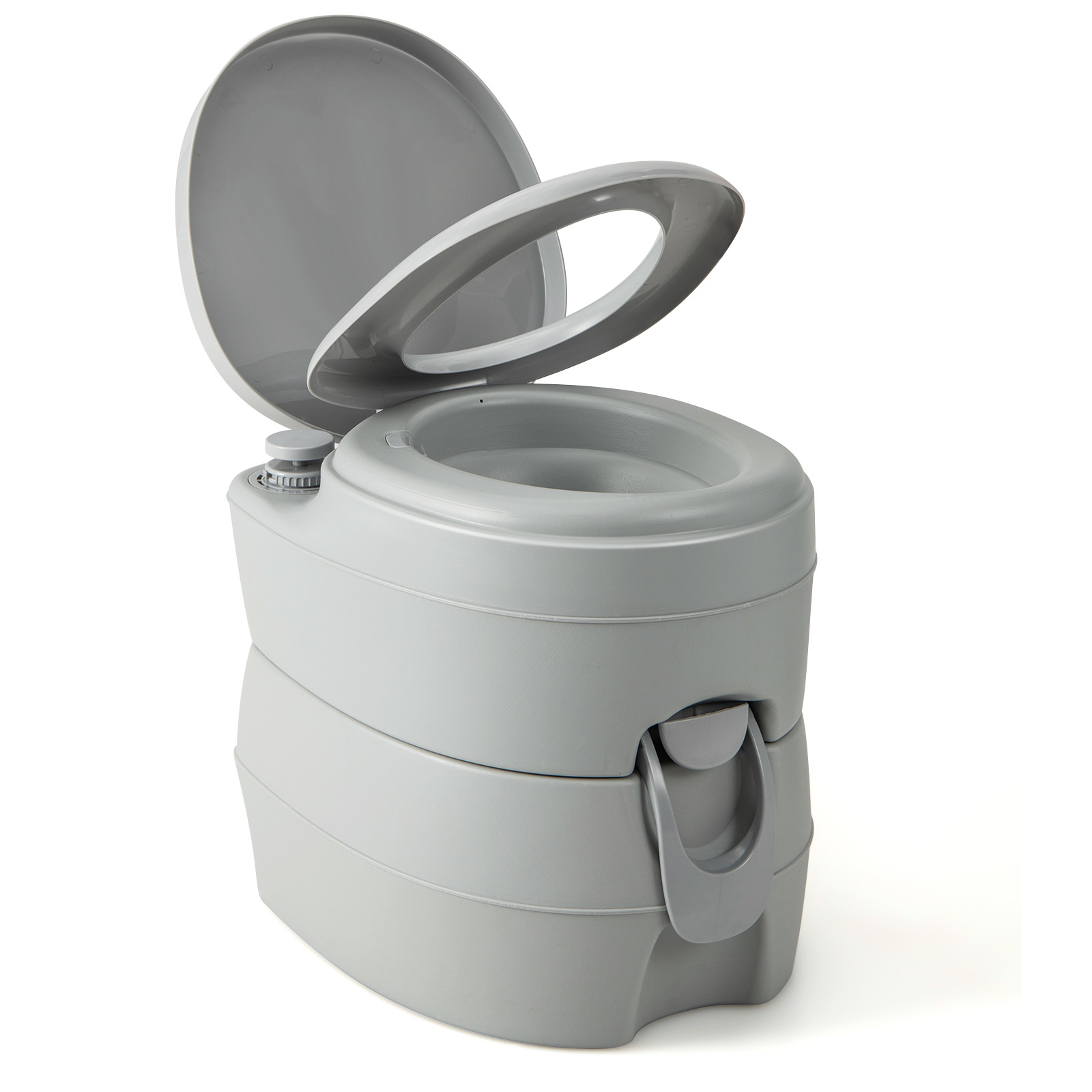 Image of Portable Toilet Camping Porta Potty, Travel Toilet Potty Seat With 20l Waste Tank, , Supports 150 Kg