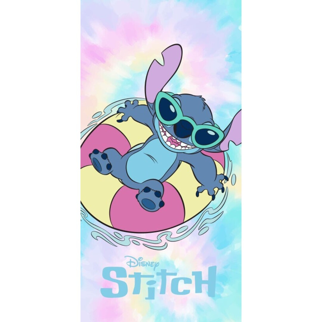Stitch Beach Towel 70x140cm 100% Polyester