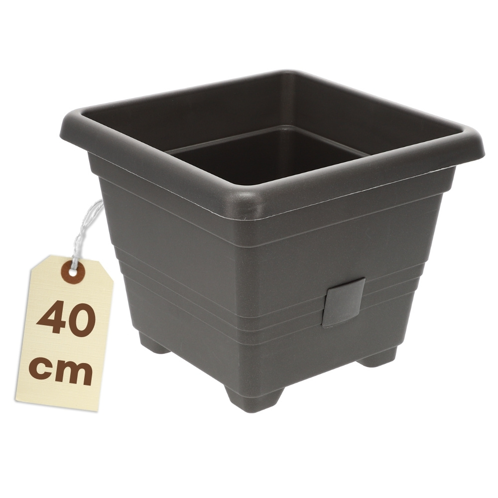 Large Outdoor Planter Rectangular Flower Pot Large Flower Pot Balcony Pot With Irrigation System Flower 35 40
