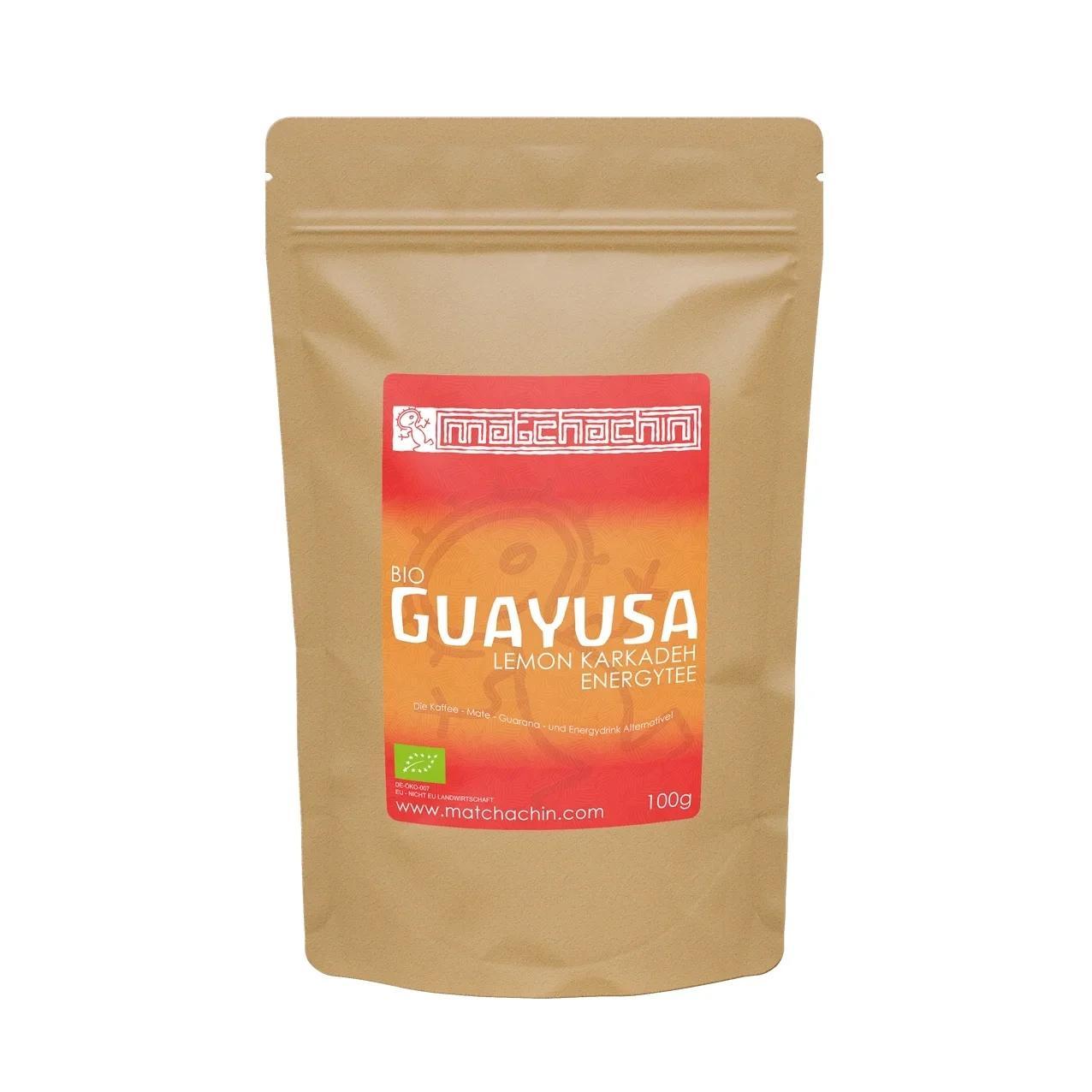 Matcha Tea Guayusa Lemon Karkadeh Bio