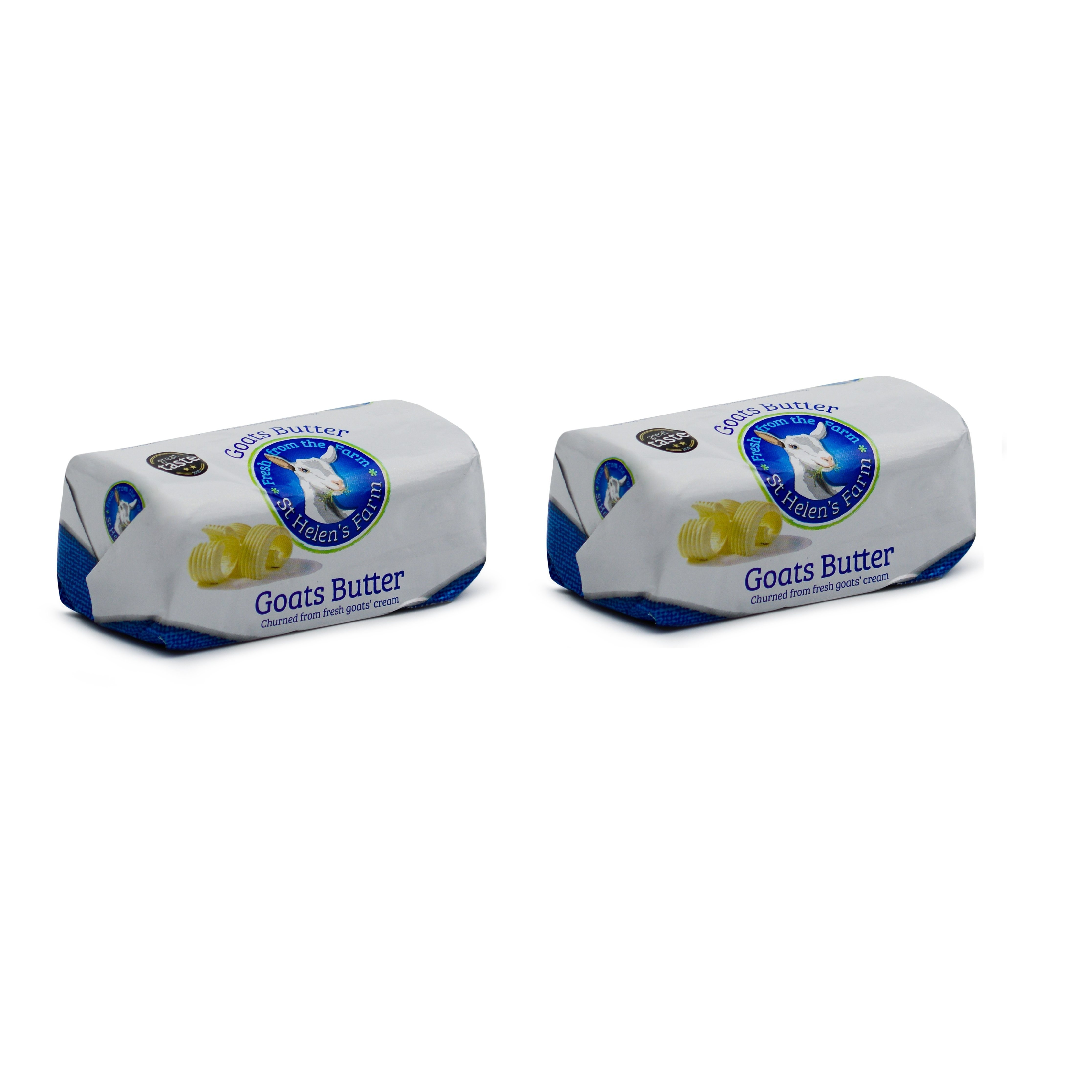 E-shop Coombe Castle ZIEGENBUTTER 2x 250g Stk. Ziegenmilch-Butter aus England von St. Helen's Farm english goat milk butter Butter Bratöl Bratfett