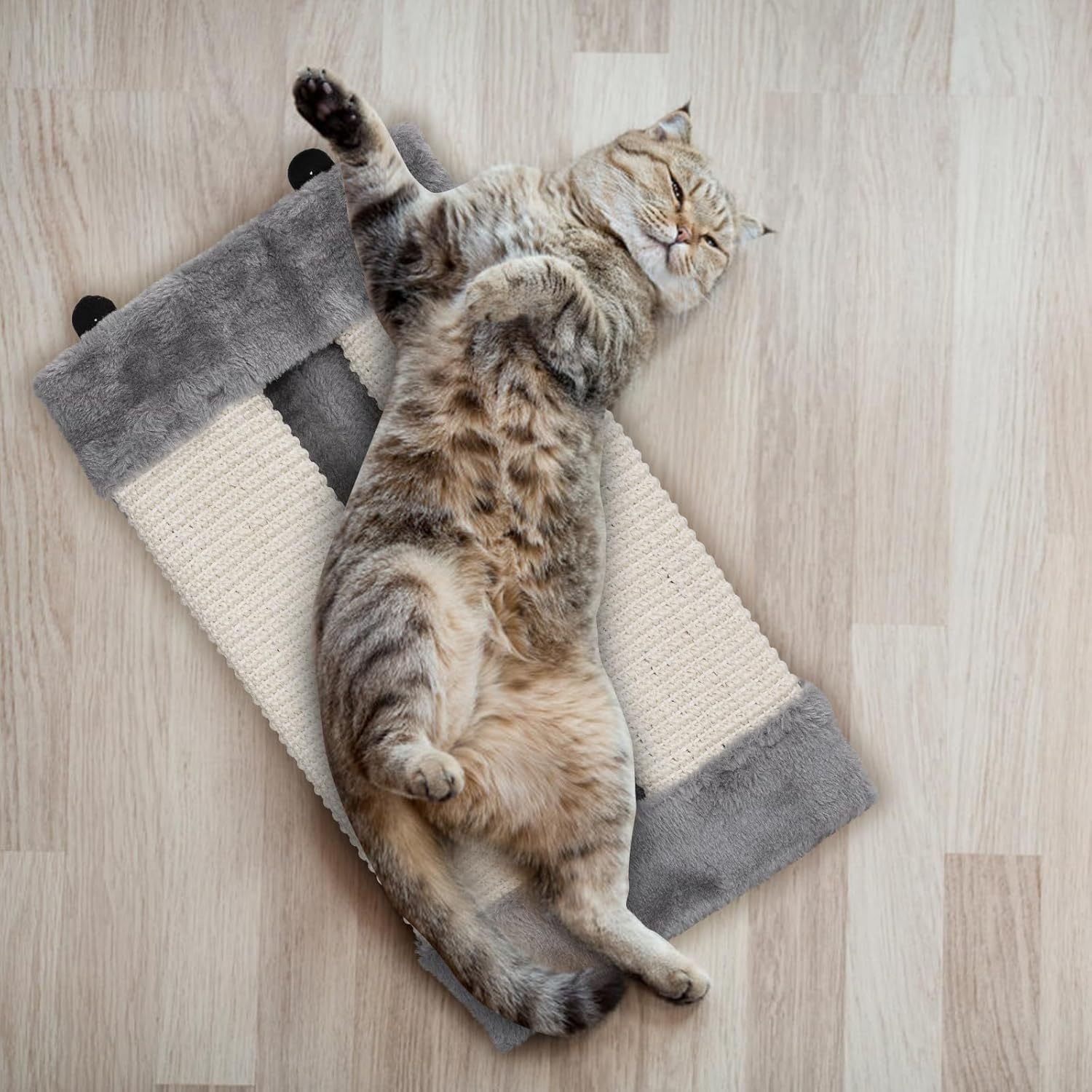 TEMU Rascador de gatos para esquina de pared. Afilador de de sisal 40x24cm Ideal para esquina de sofá, paredes y muebles.
