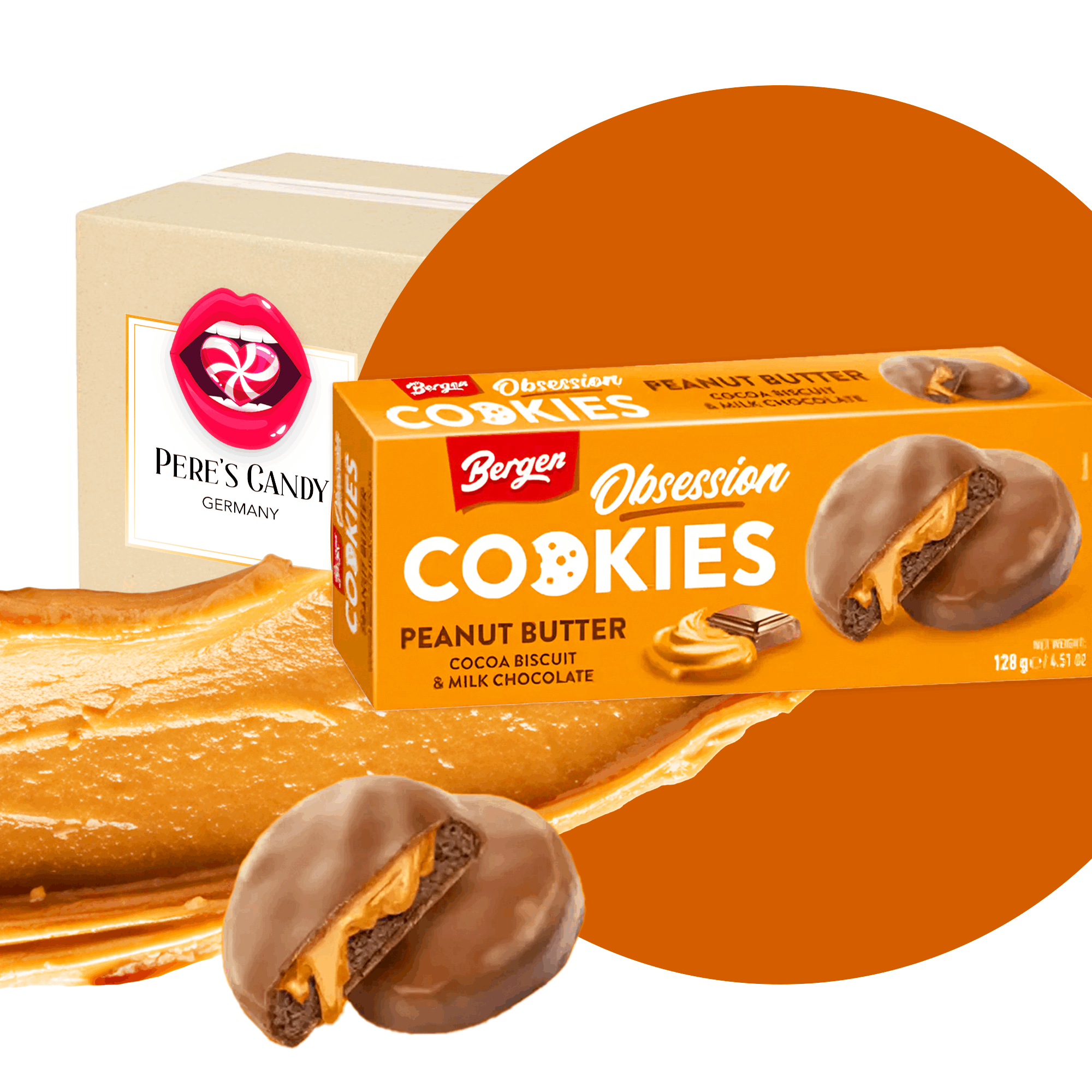 Bergen Obsession Peanut Butter 128g