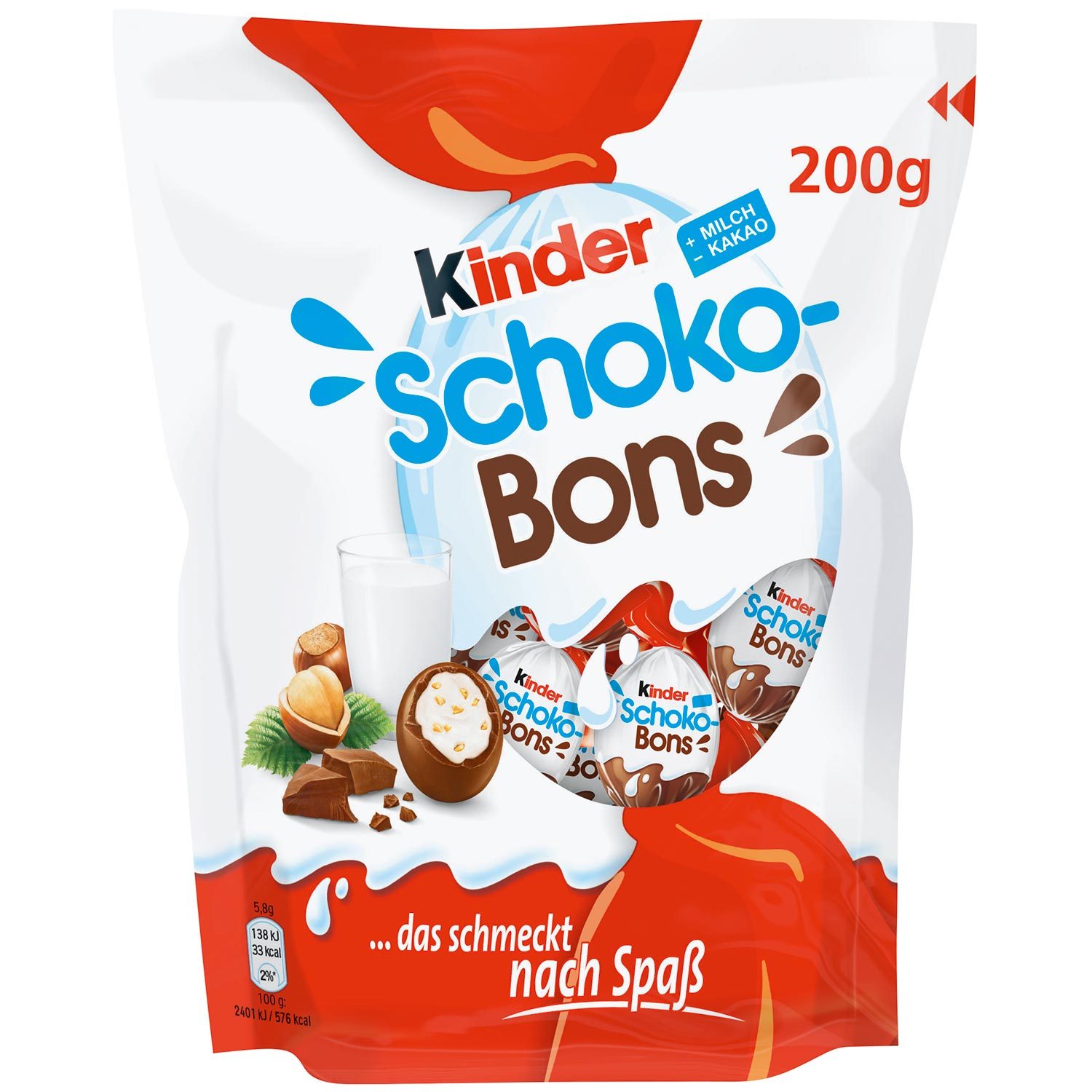 Children's Chocolate Bons - Individually Wrapped - 200g