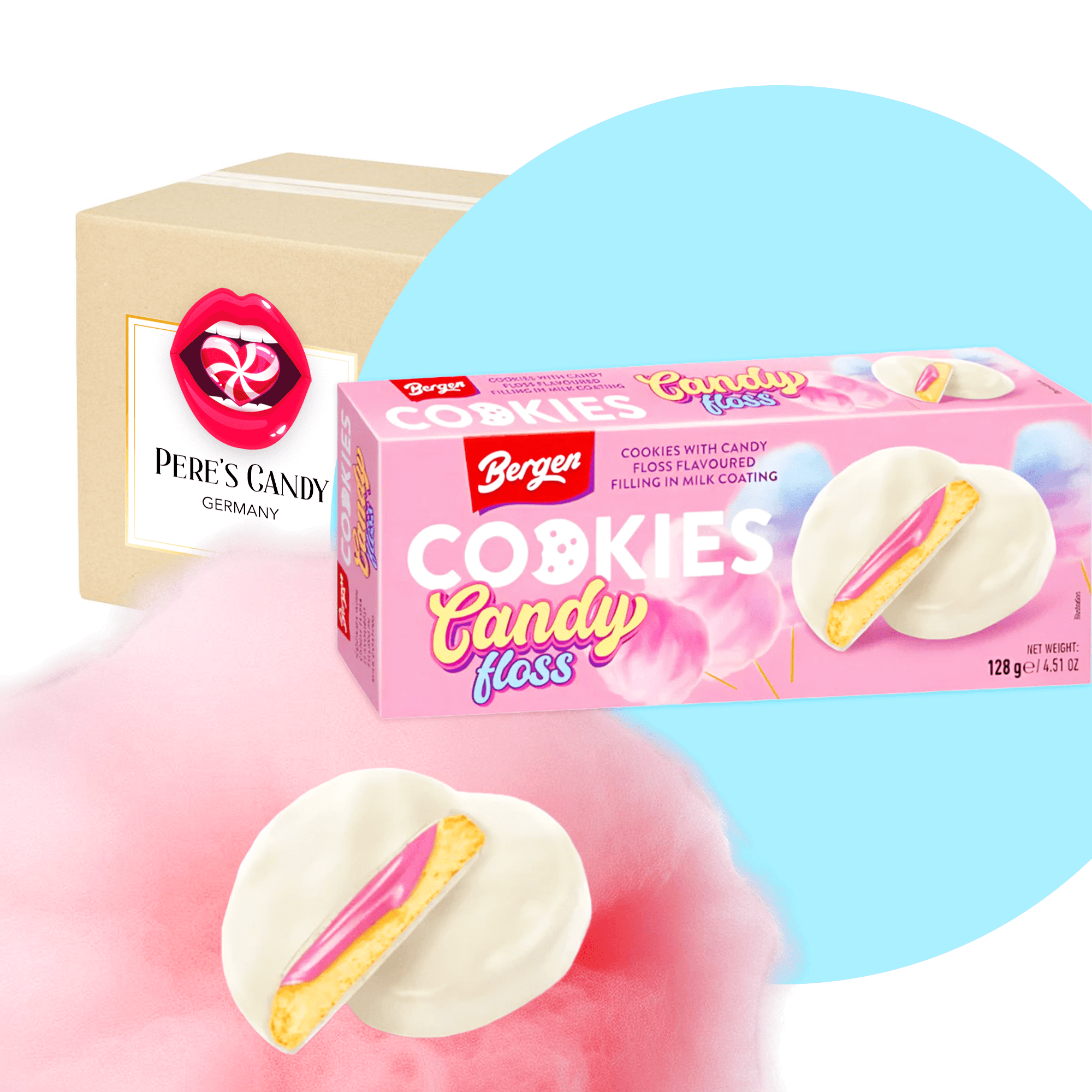 Image of Bergen Candy Floss 128g