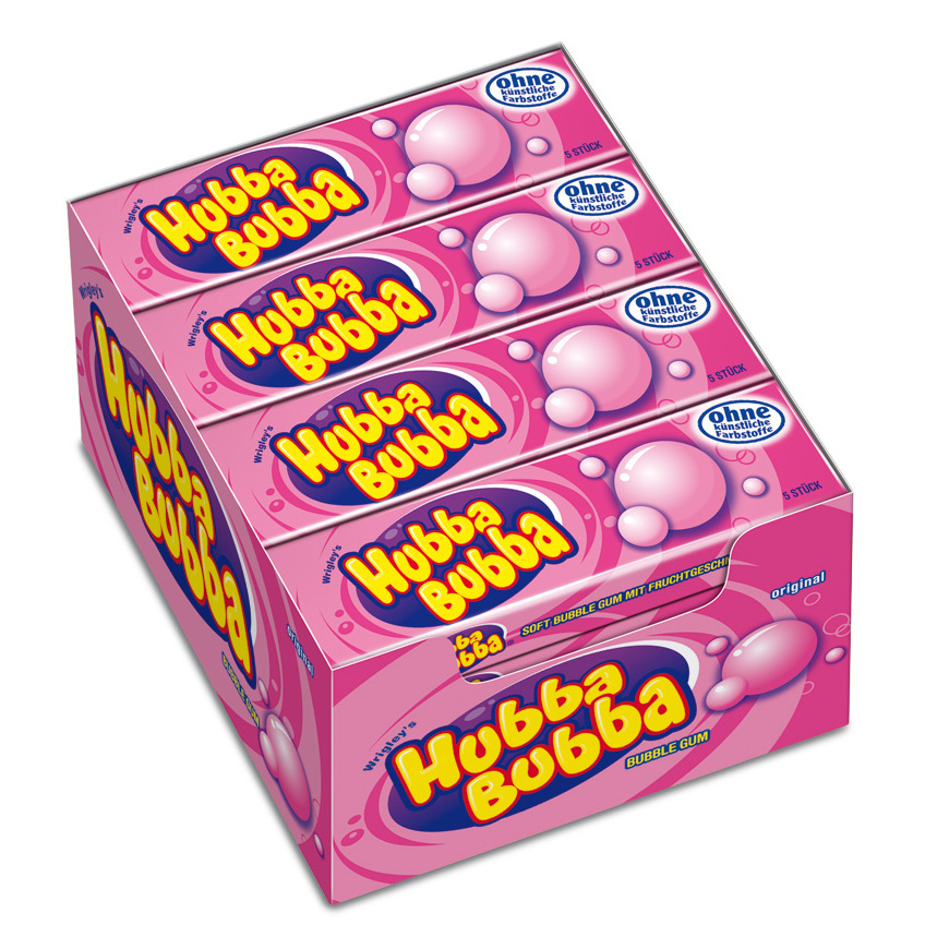 Hubba Bubba Chewing Gum | Fancy Fruit | 20x35g