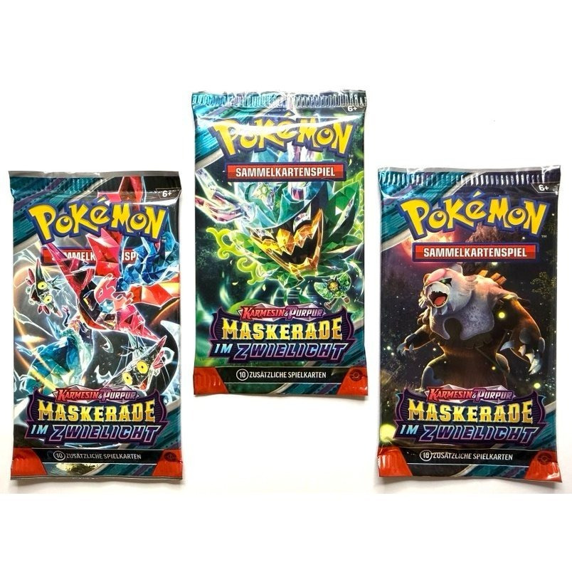 Pokémon 3 X German Masquerade From & Purple