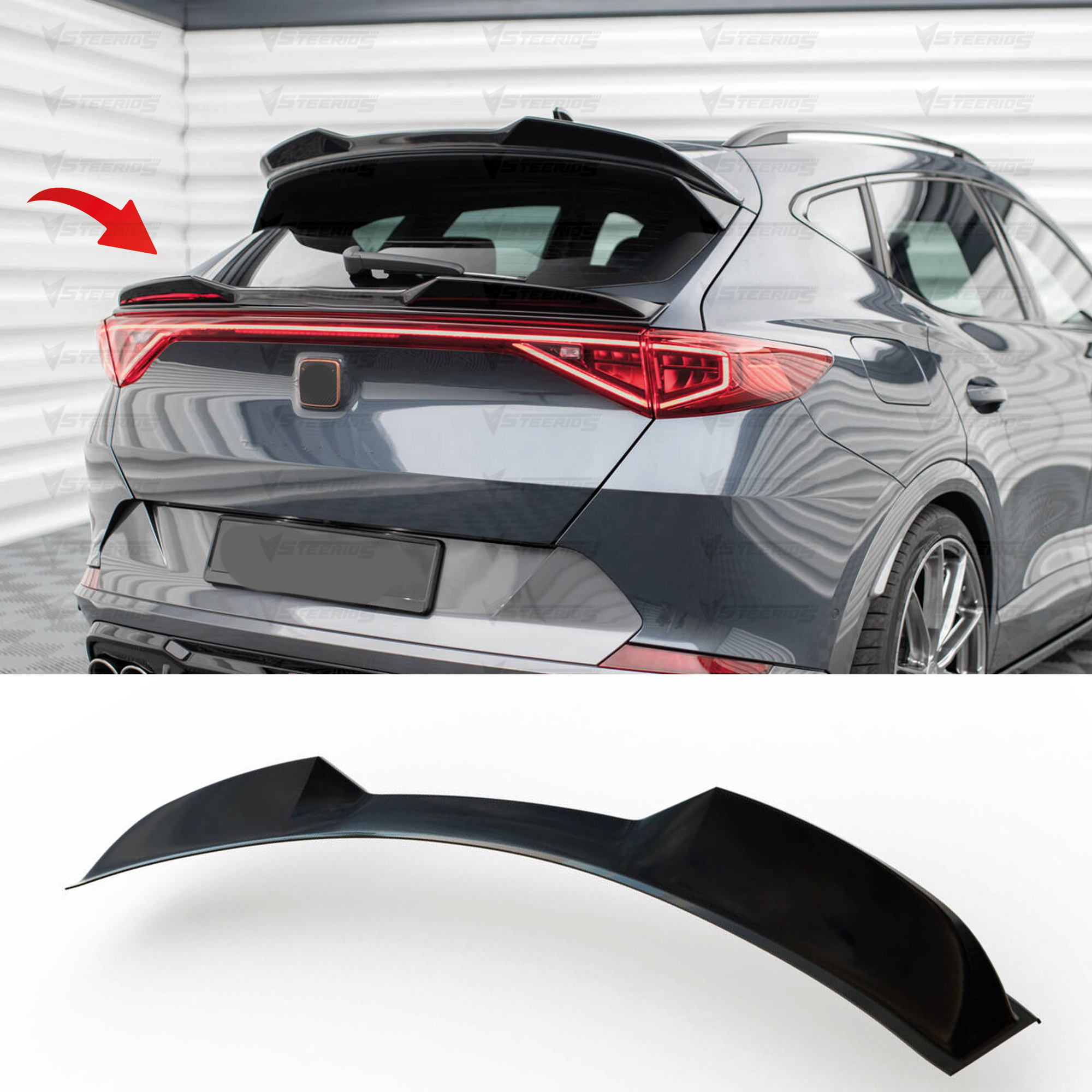 Rear Trunk Spoiler 2021+ Gloss Rear Spoiler Abs Plastic Enhances & Style, Car Exterior Upgrade | Dynamic Design | Highquality Spoiler
