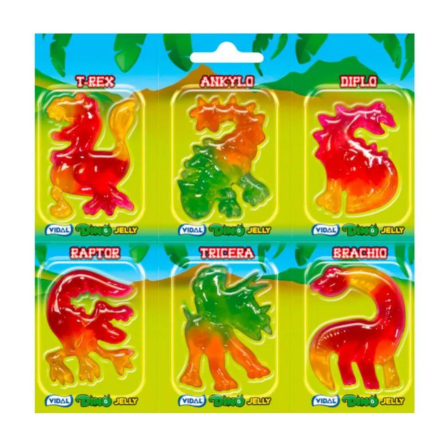 Vidal Dino Jelly 6x11g