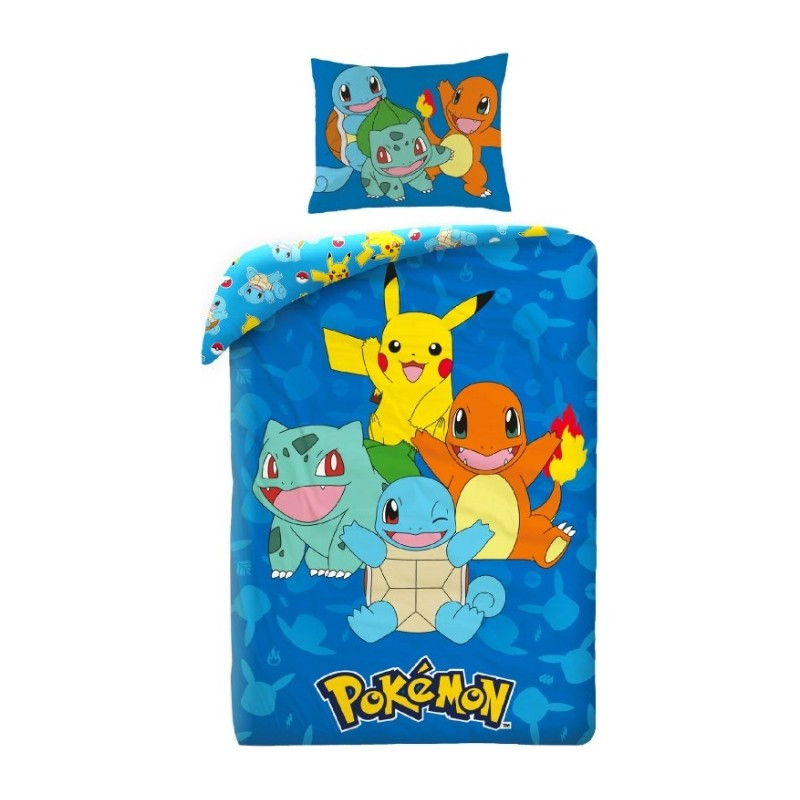 TEMU Parure de Lit Officielle en Microfibre 140x200 cm + 65x65 cm
