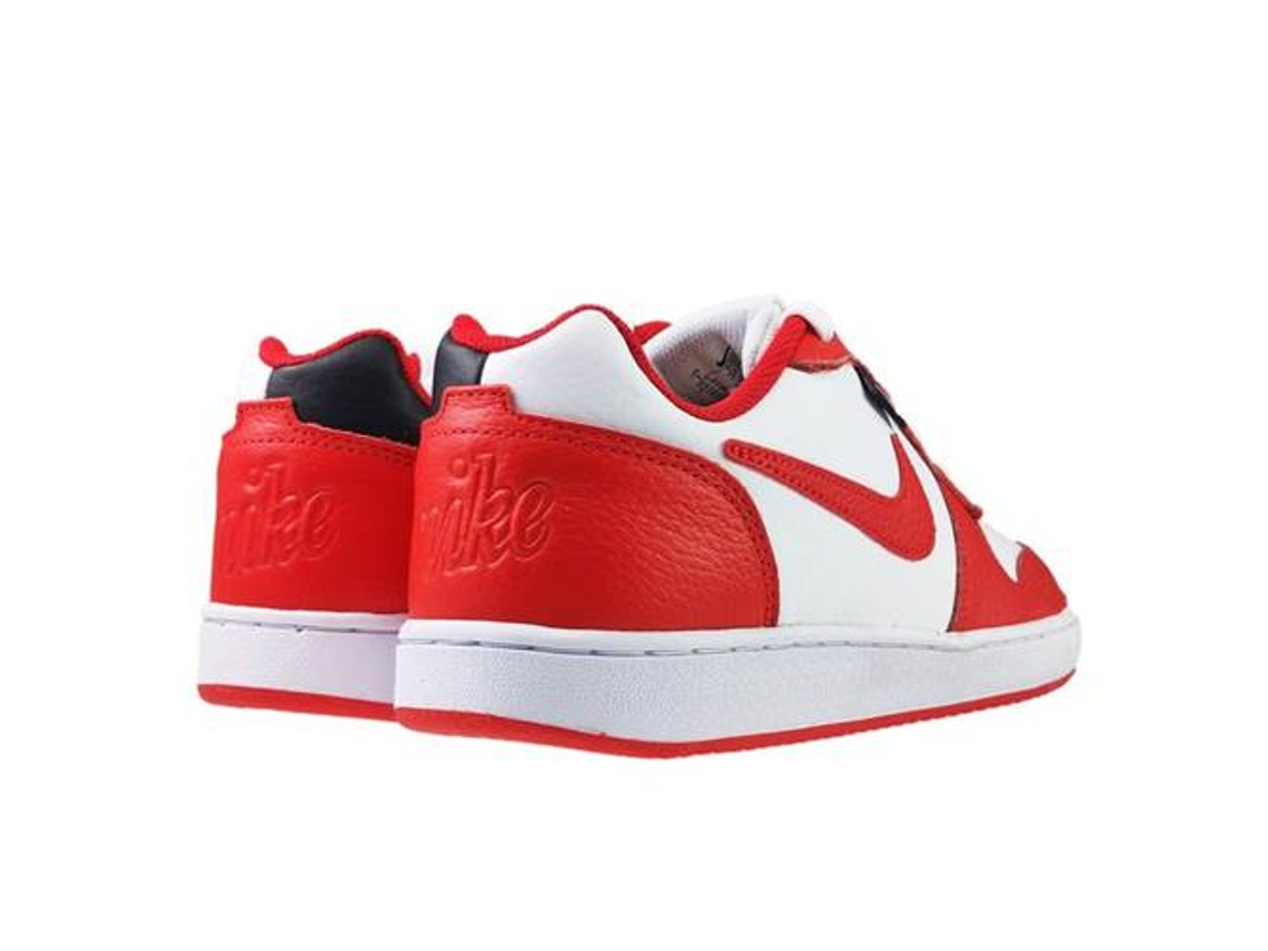 Nike Ebernon Low Premium Blanc/Rouge Basket