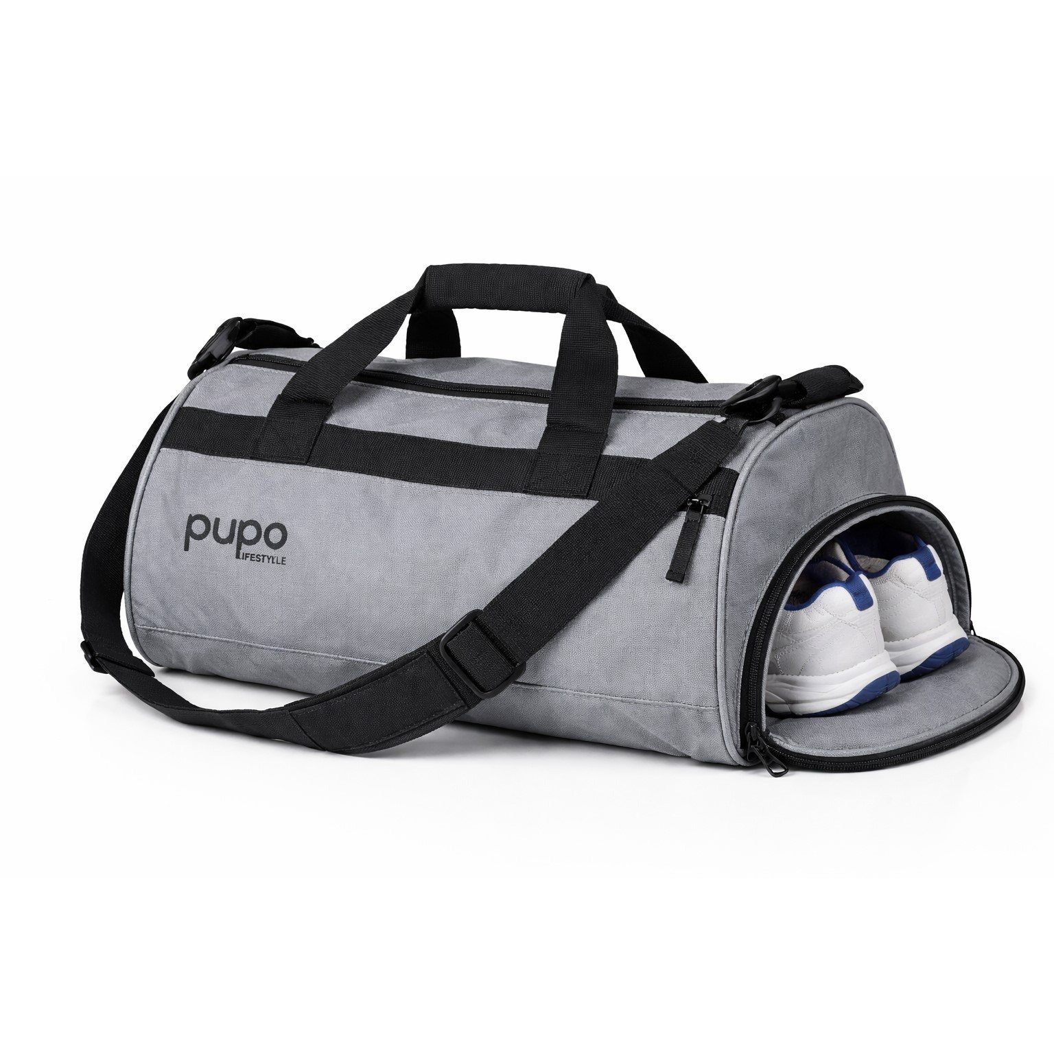Sports Gym Bag with Shoes Compartment