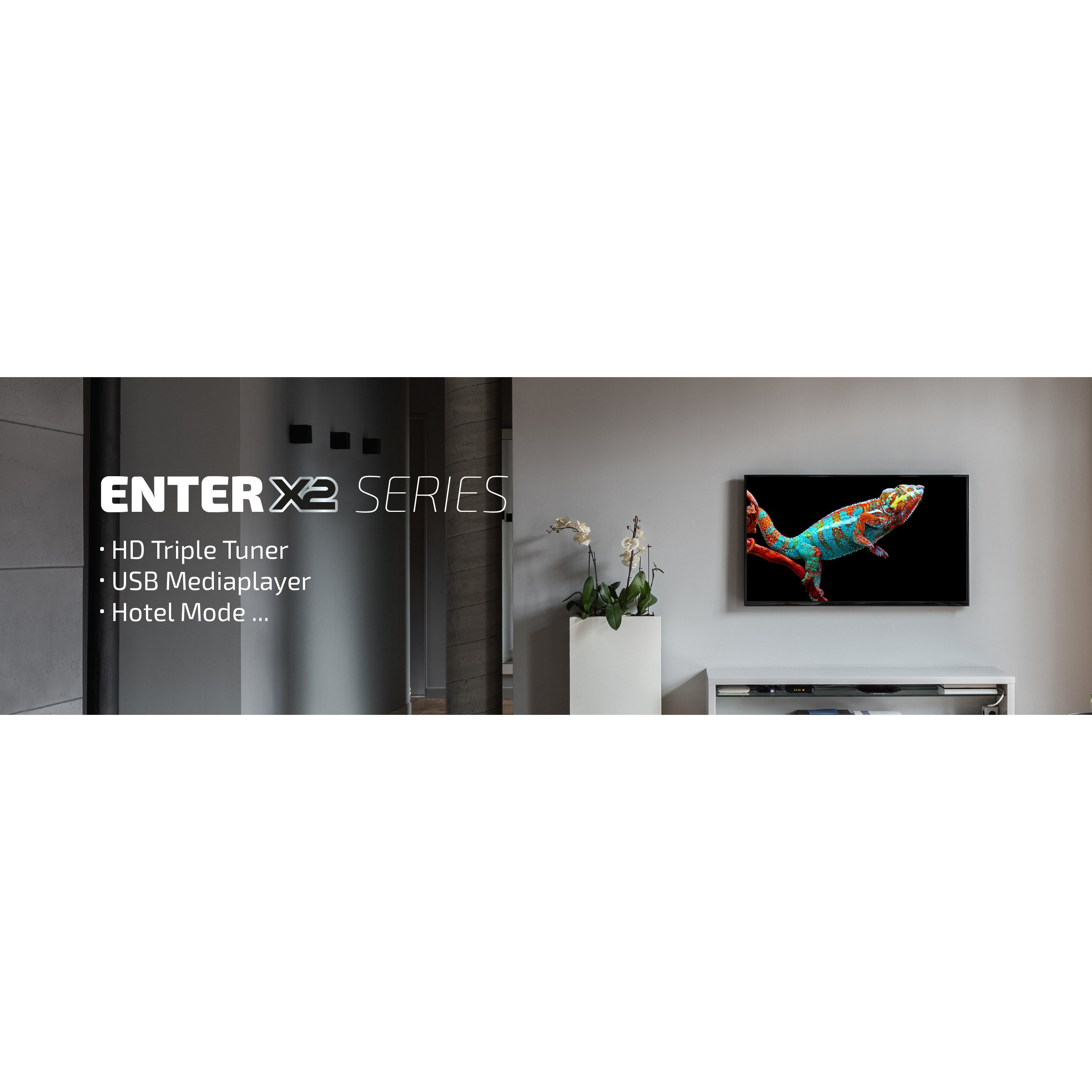 Image of Dyon Enter 32 Pro X2 32-inch (80 Cm) Tv With Triple Tuner (dvb-c/-s2/-t2), Hotel Mode, Usb Media Player