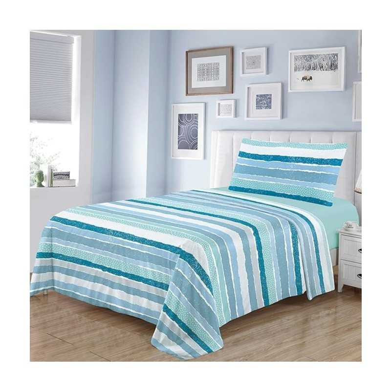 TEMU Juego Sábana Cama 90/105/135/150cm- Juego de Sábanas para Cama 3 Piezas, Bajera Ajustable90/105/135/150x190cm, Encimera 165/170/210/230x260cm, 1