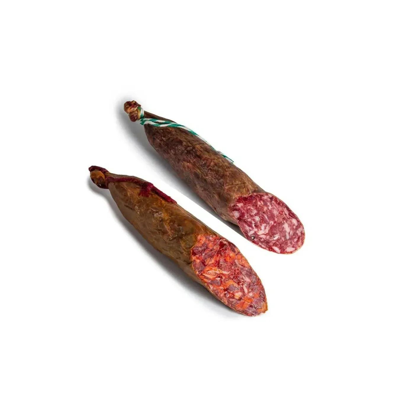 TEMU Embutido iberico cular Pack 2 uds Salchichon y Chorizo de Extremadura