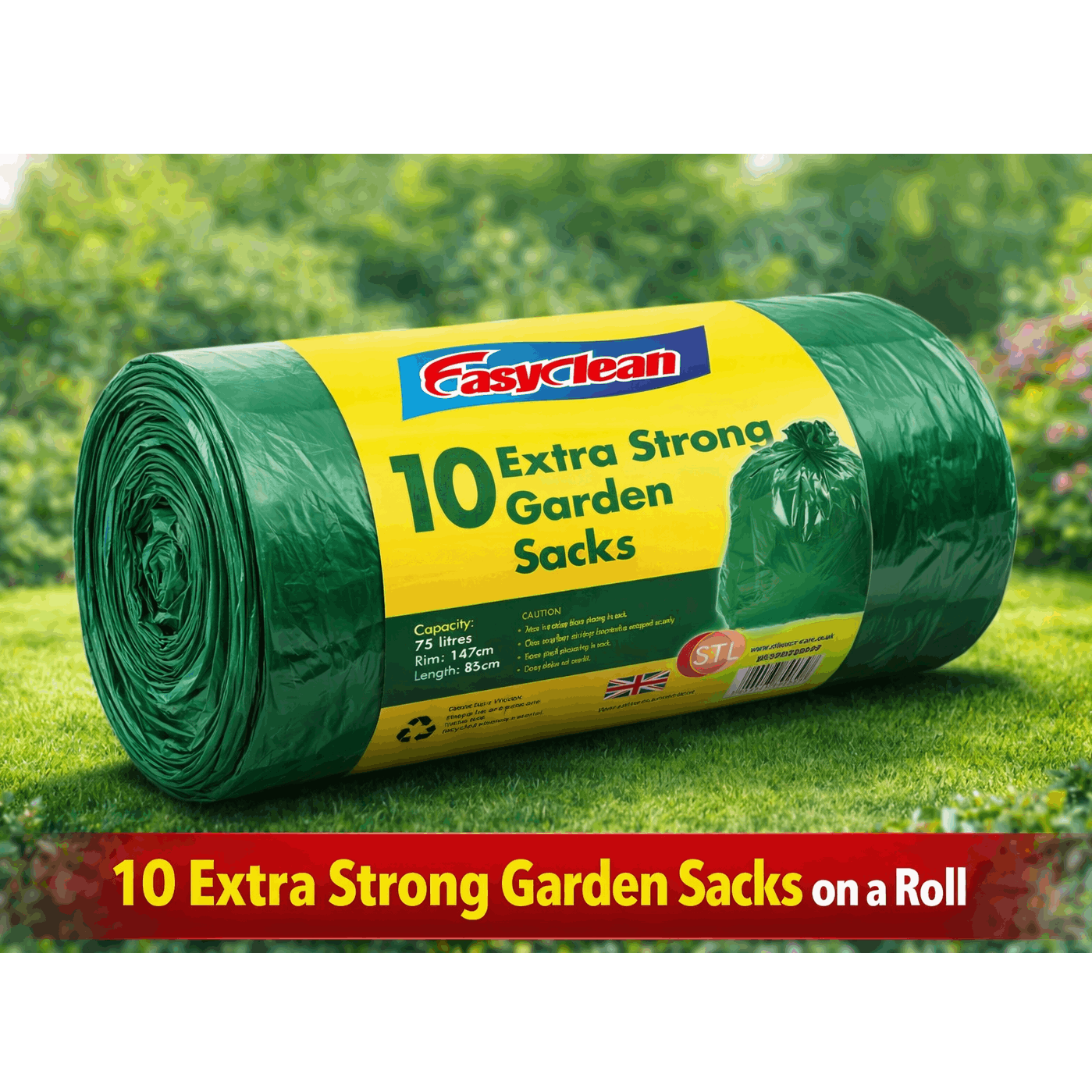 extra strong heavy duty black bin liners rubbish bags waste   garbage sacks details 6