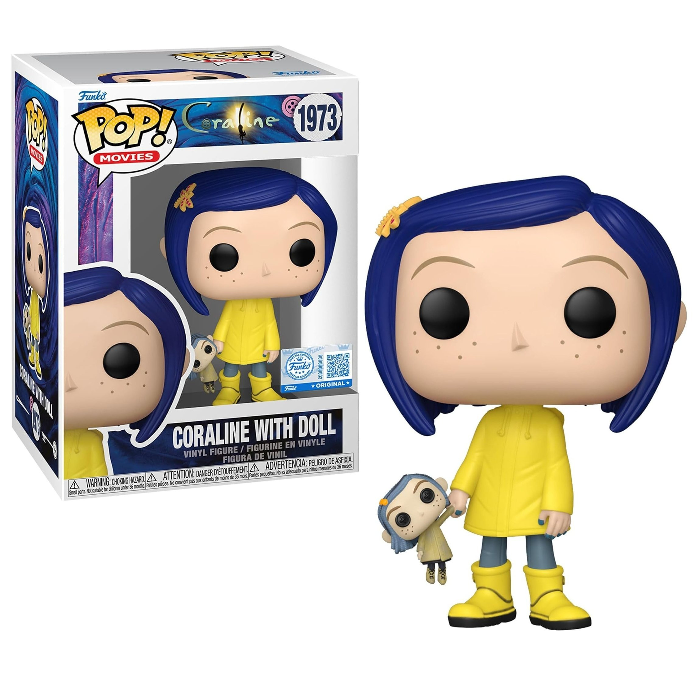 TEMU Funko Pop Movies Coraline With Doll Coraline 1973